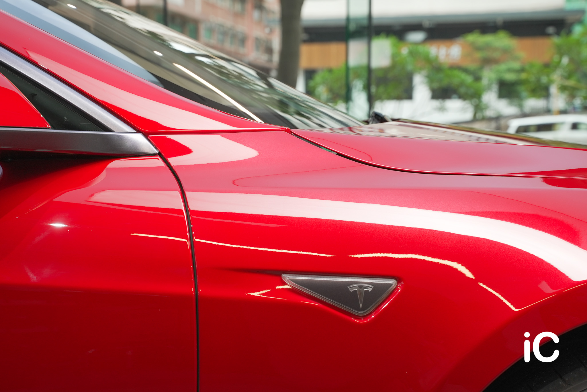 Tesla Model S 鍍膜 施工作品