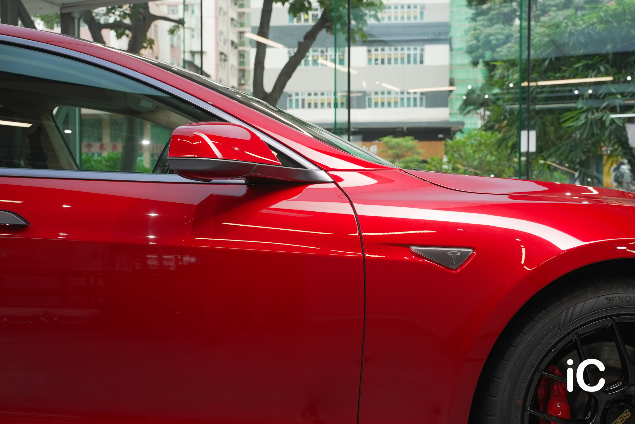 Tesla Model S 鍍膜 施工作品