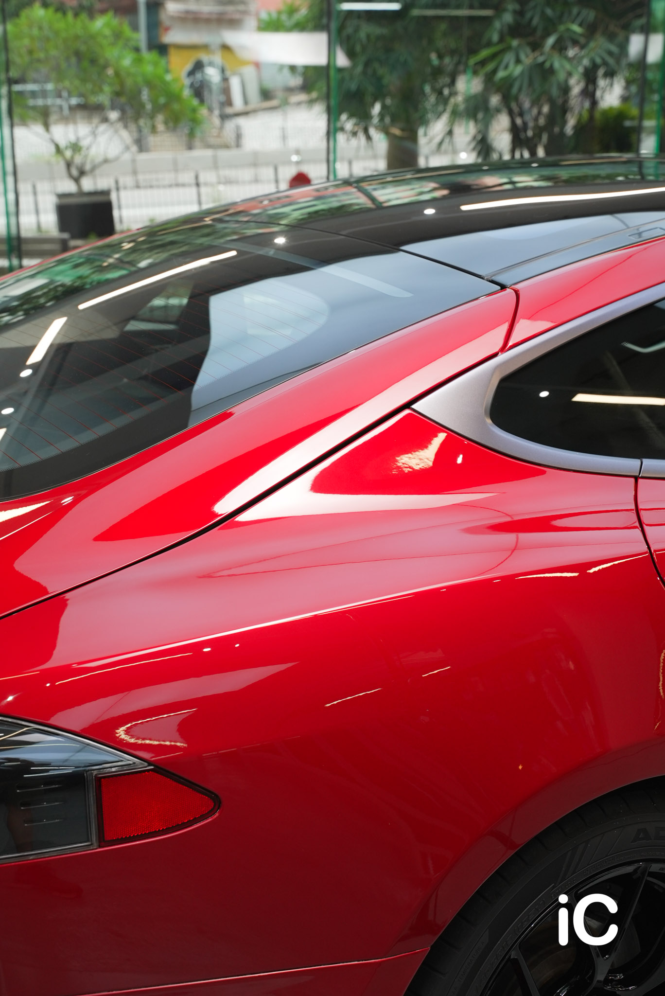 Tesla Model S 鍍膜 施工作品