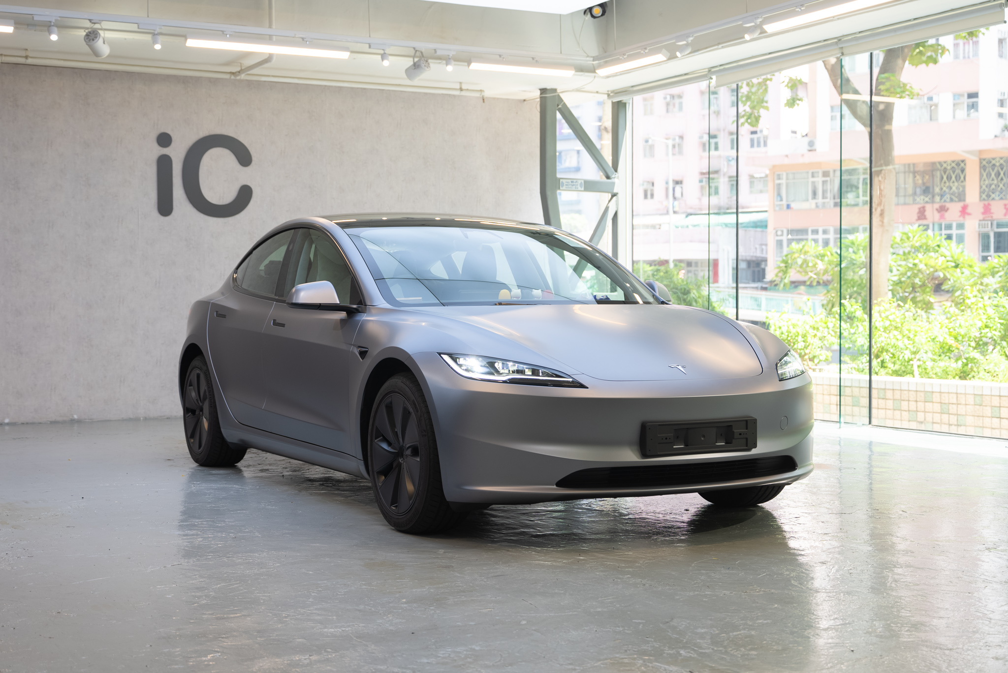Tesla Model 3 透明 PPF 施工作品