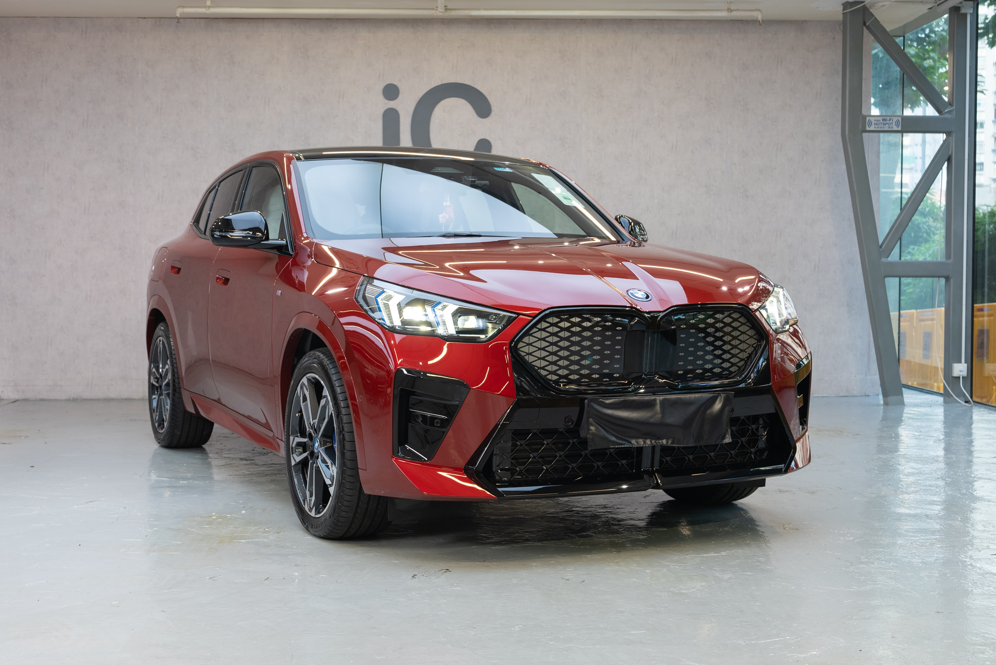 BMW iX2 鍍膜 施工作品