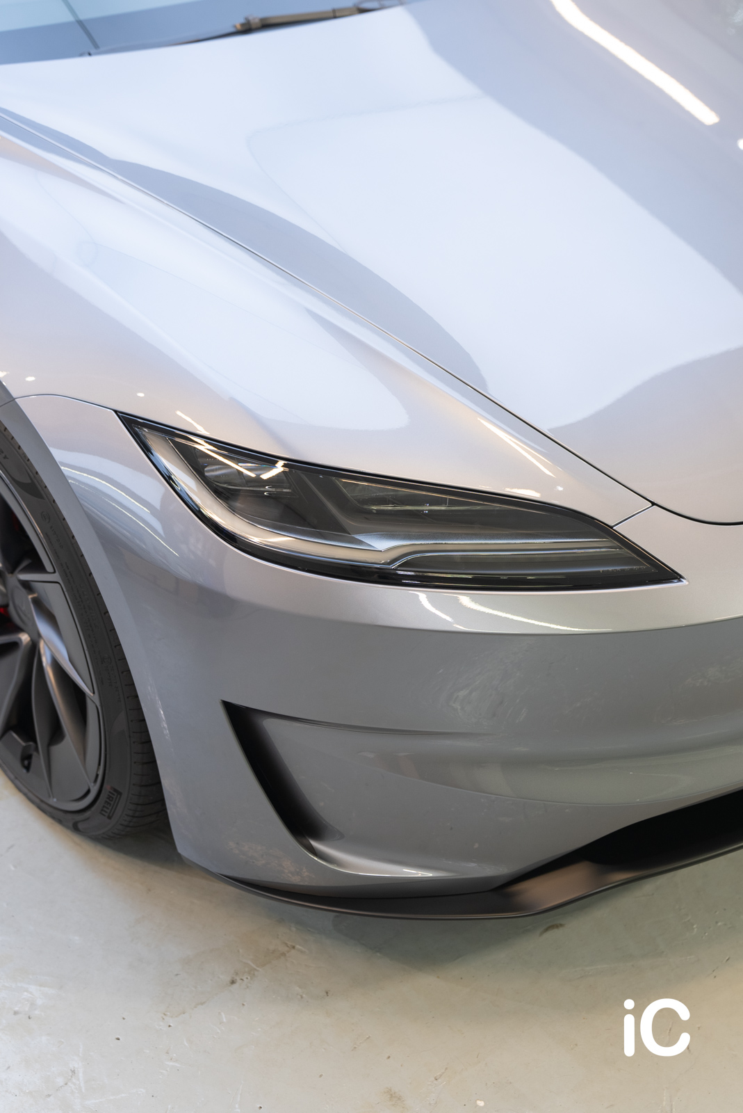 Tesla Model 3 透明 PPF 施工作品