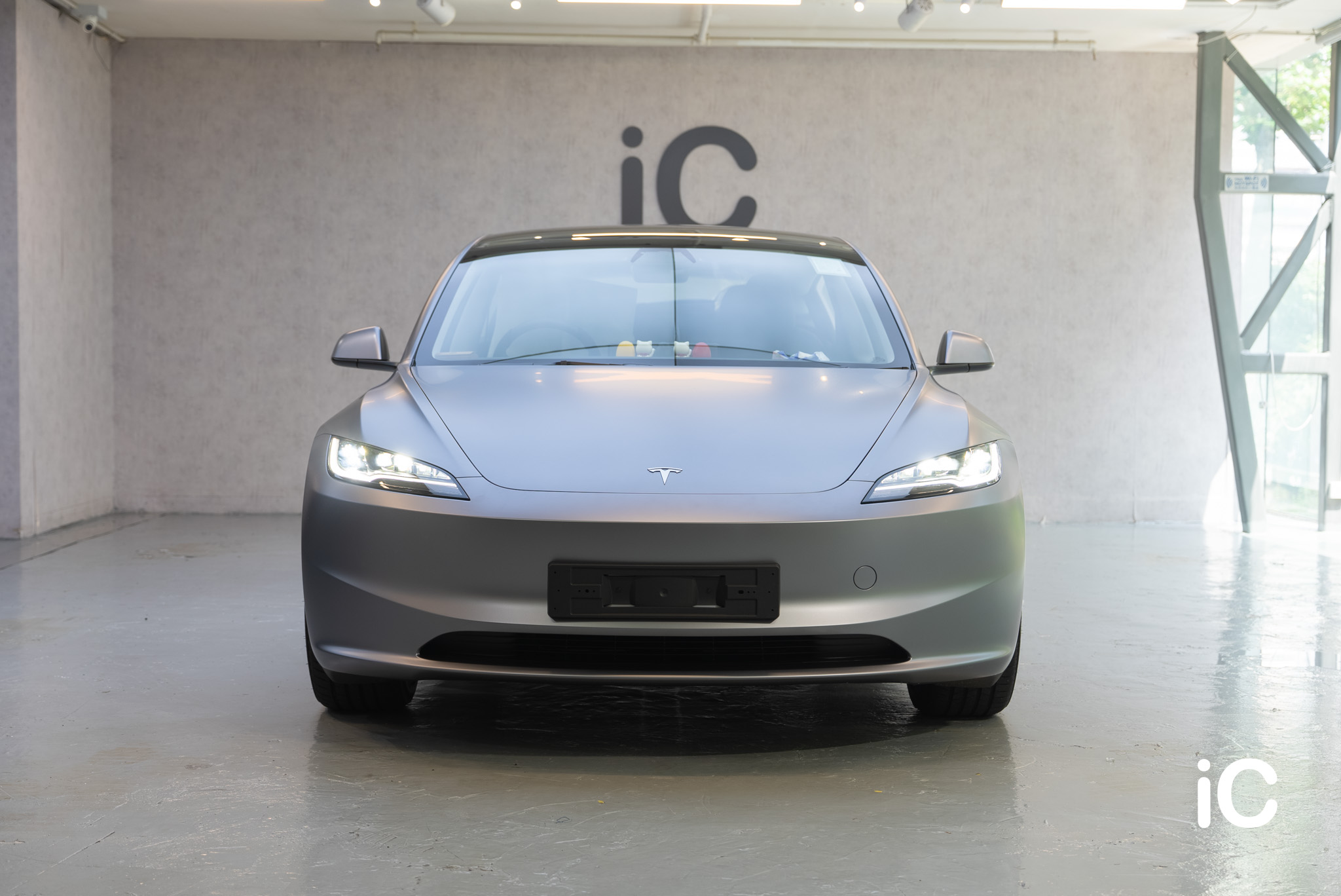 Tesla Model 3 透明 PPF 施工作品