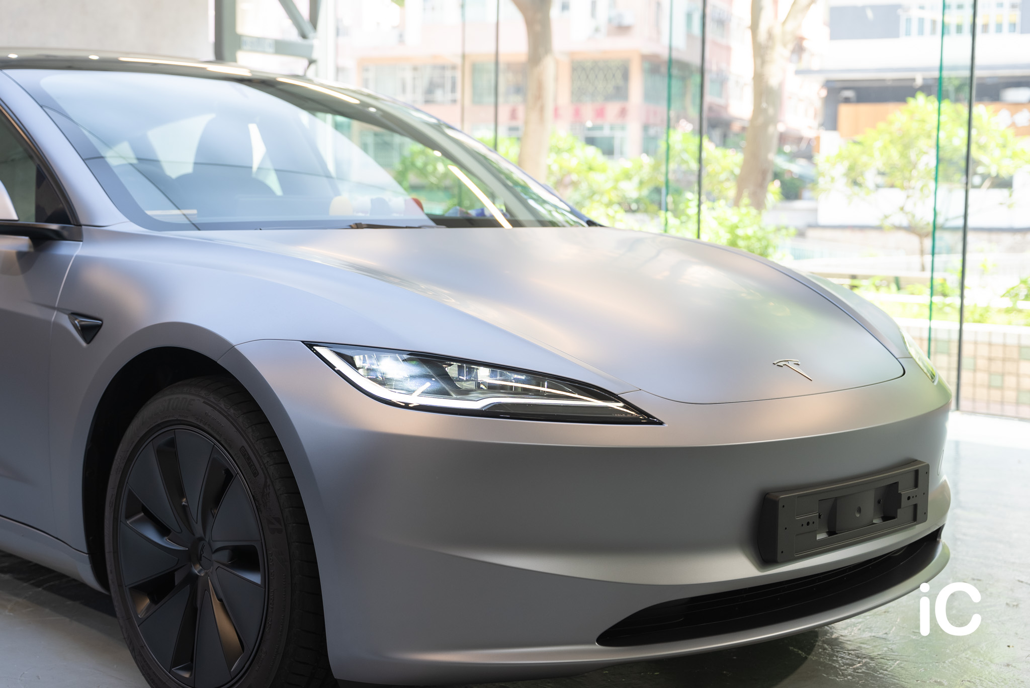 Tesla Model 3 透明 PPF 施工作品