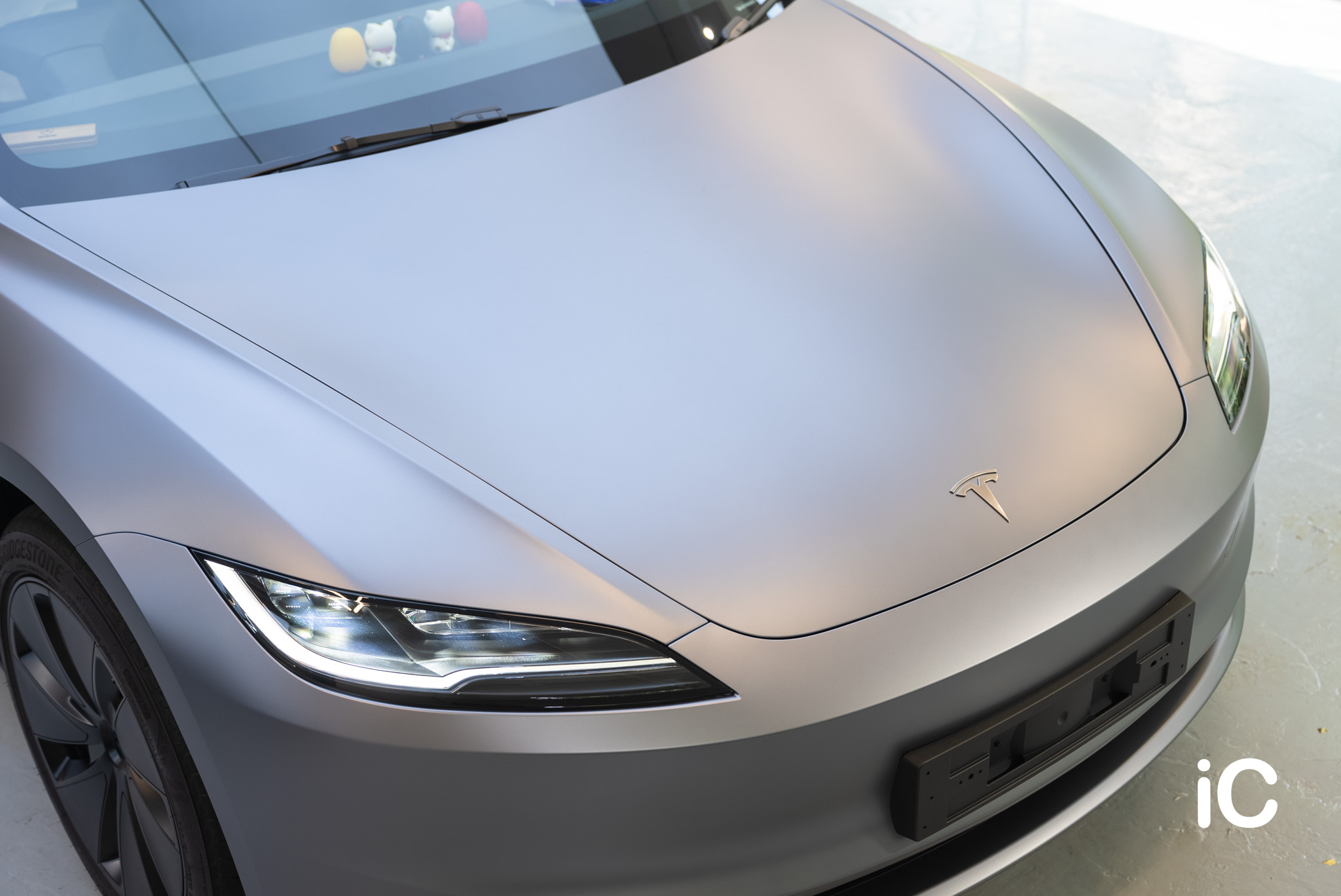 Tesla Model 3 透明 PPF 施工作品