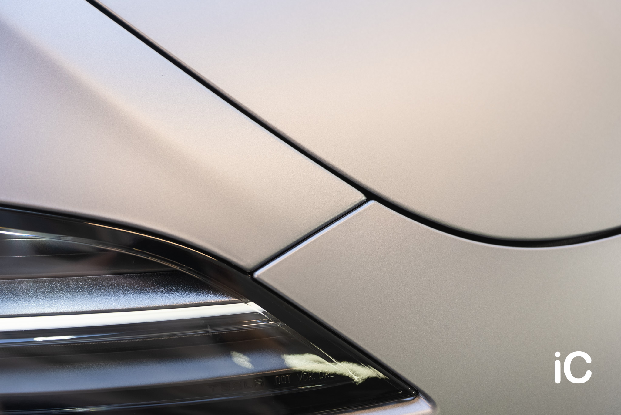 Tesla Model 3 透明 PPF 施工作品