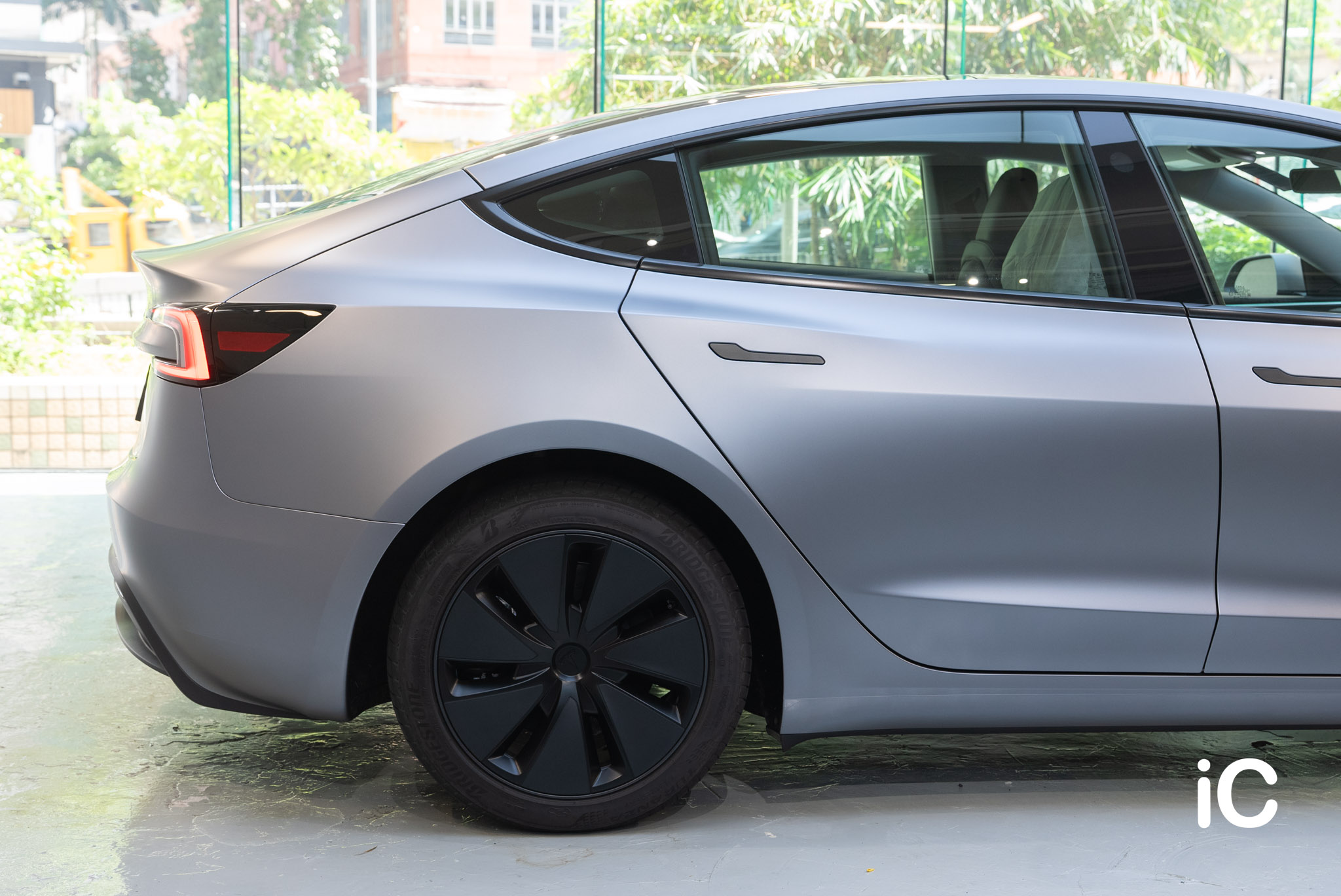 Tesla Model 3 透明 PPF 施工作品