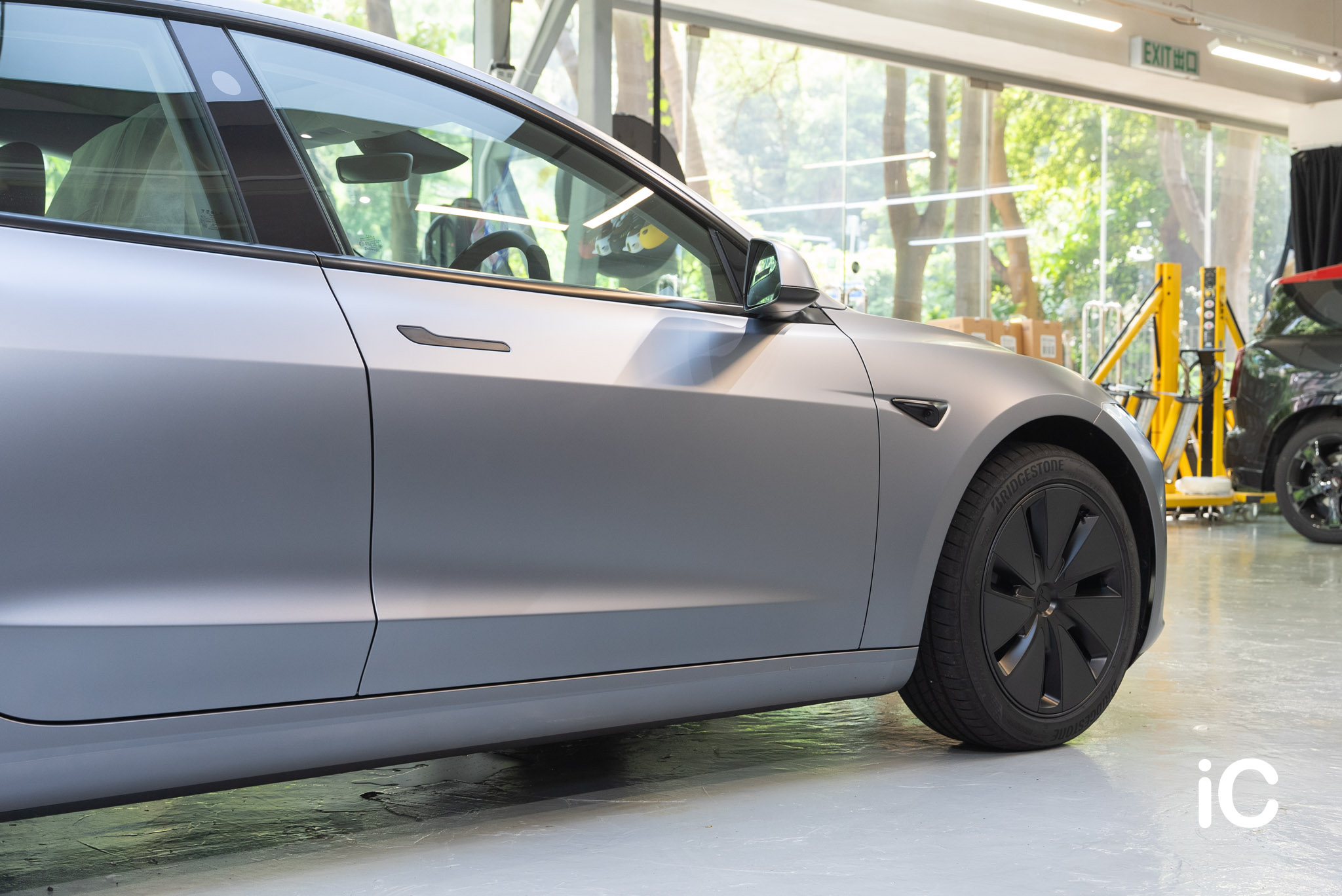 Tesla Model 3 透明 PPF 施工作品