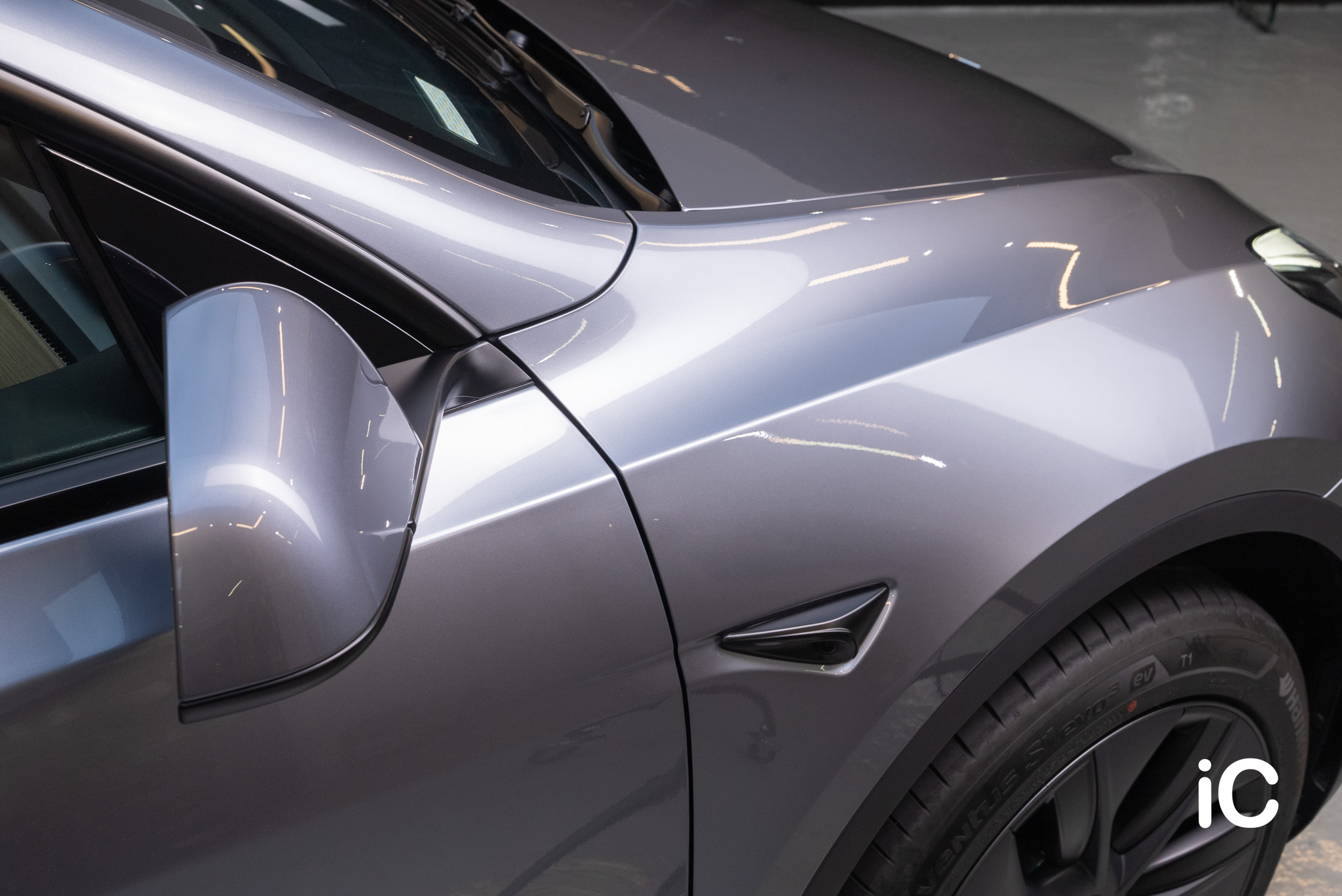 Tesla Model Y 鍍膜 施工作品