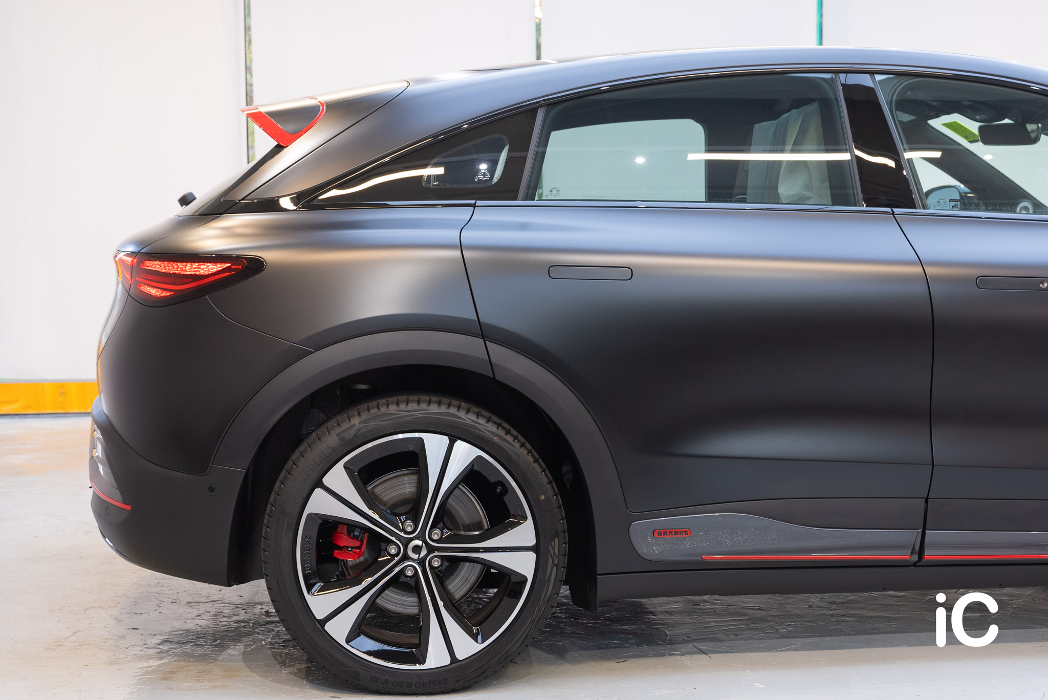 smart #3 BRABUS 透明 PPF 施工作品