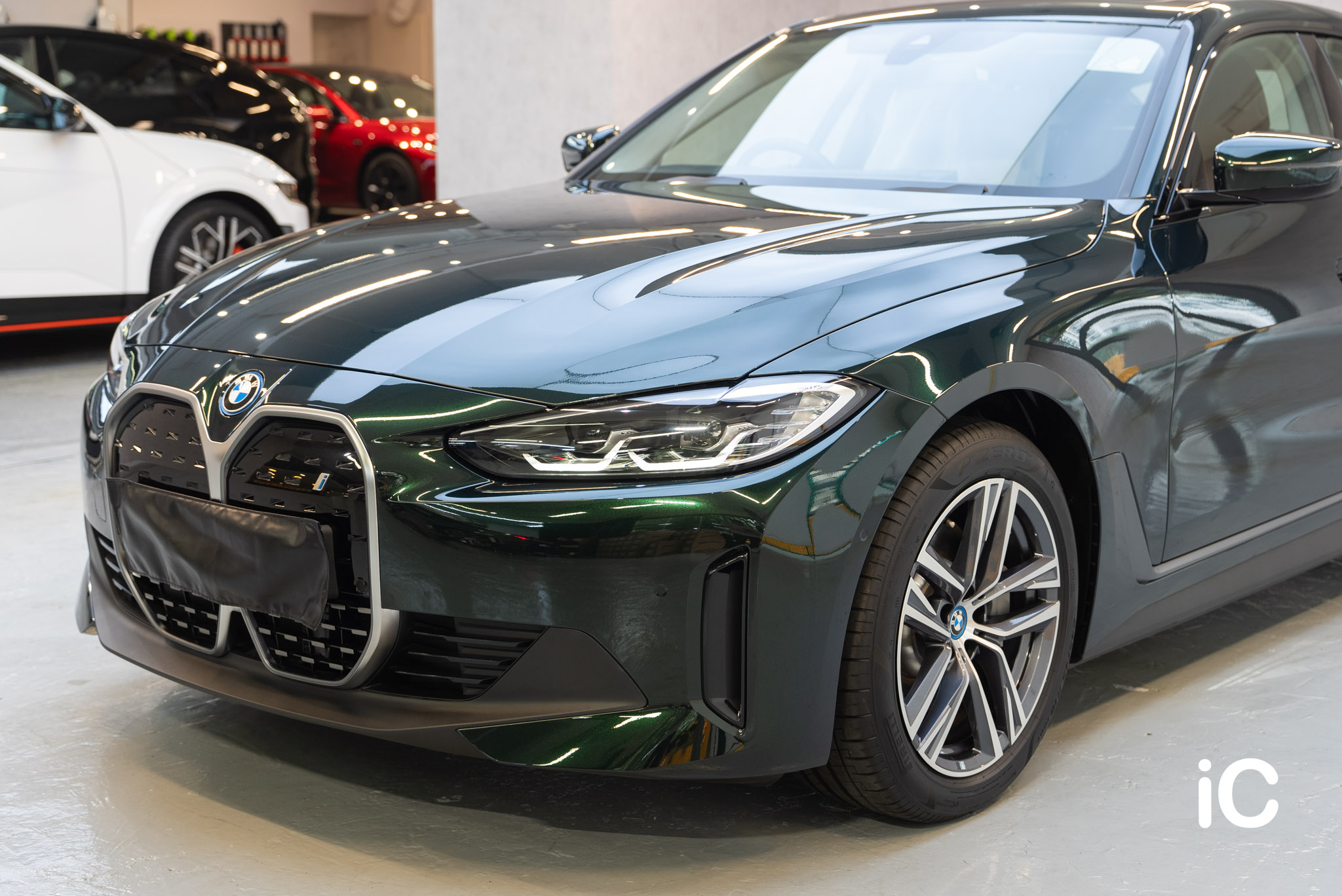 BMW i4 轉色 PPF 施工作品