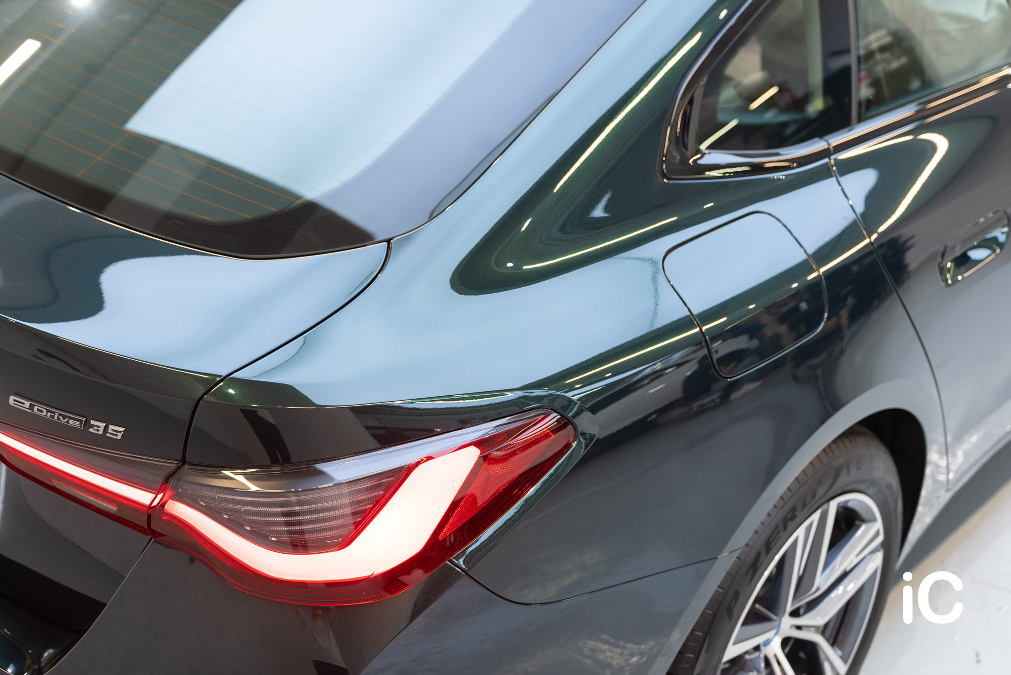 BMW i4 轉色 PPF 施工作品