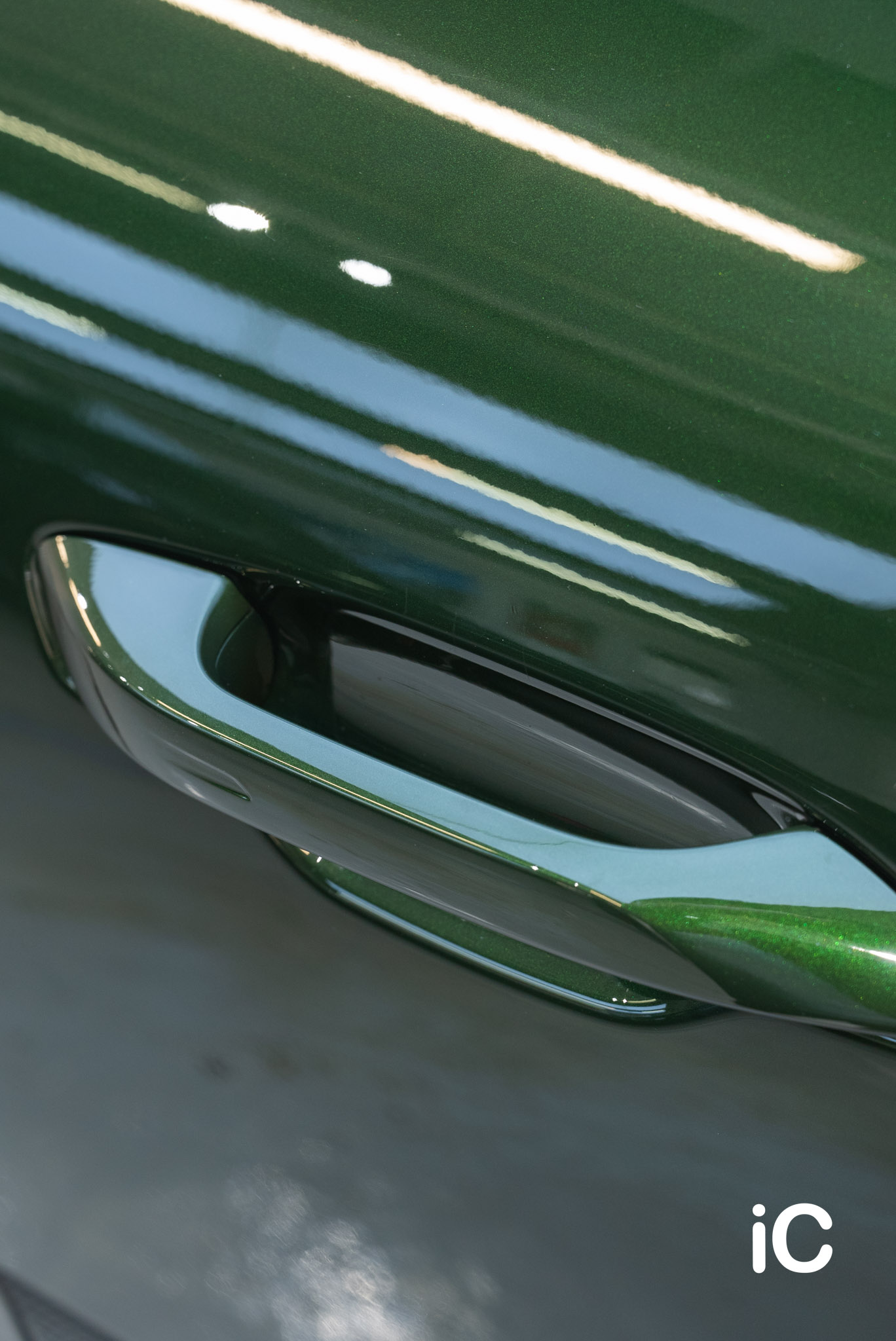 Porsche Macan EV 透明 PPF 施工作品