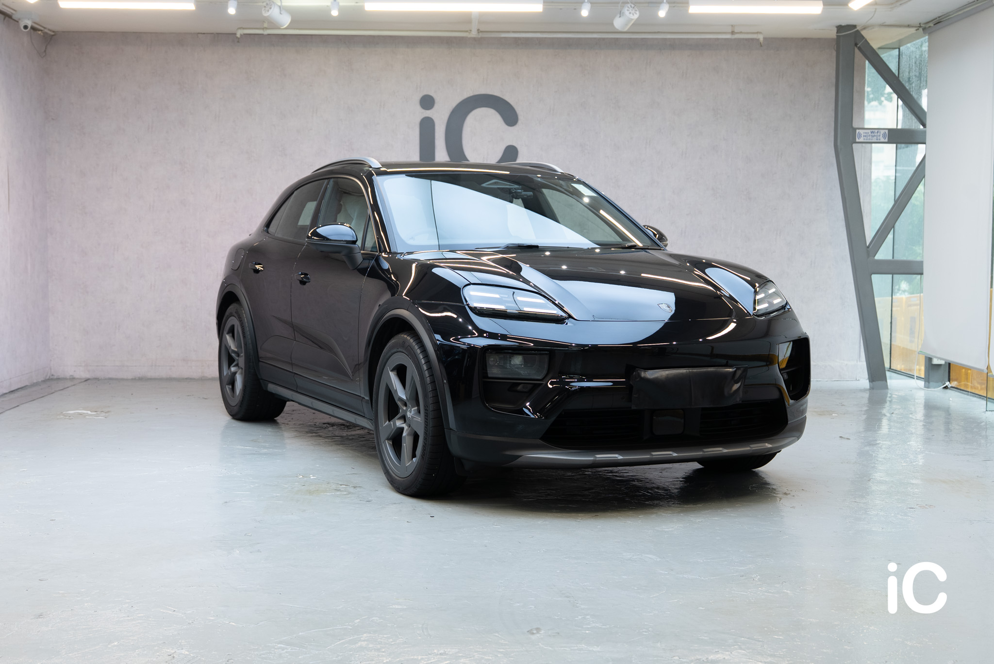 Porsche Macan EV 透明 PPF 施工作品