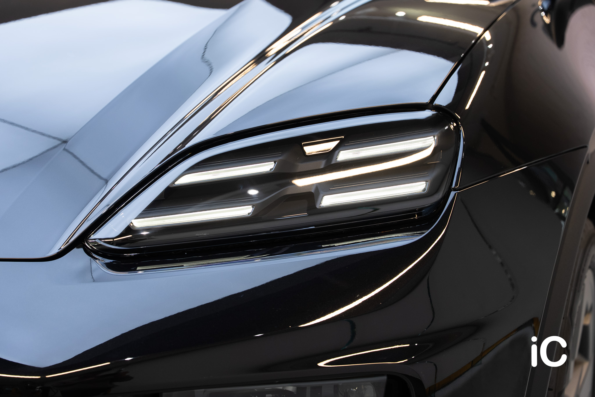 Porsche Macan EV 透明 PPF 施工作品