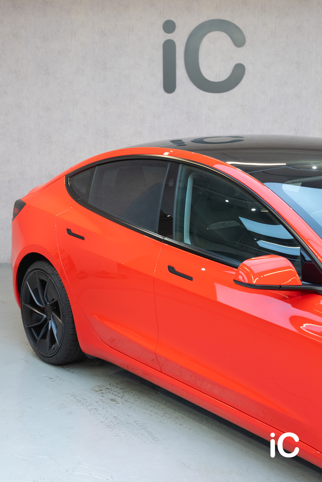 Tesla Model 3 轉色 PPF 施工作品