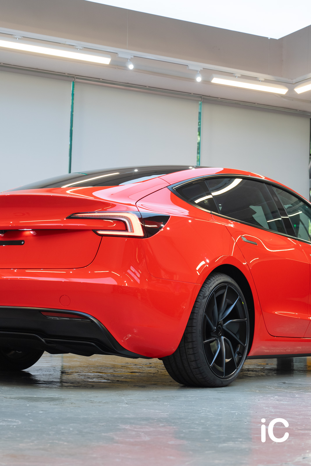 Tesla Model 3 轉色 PPF 施工作品