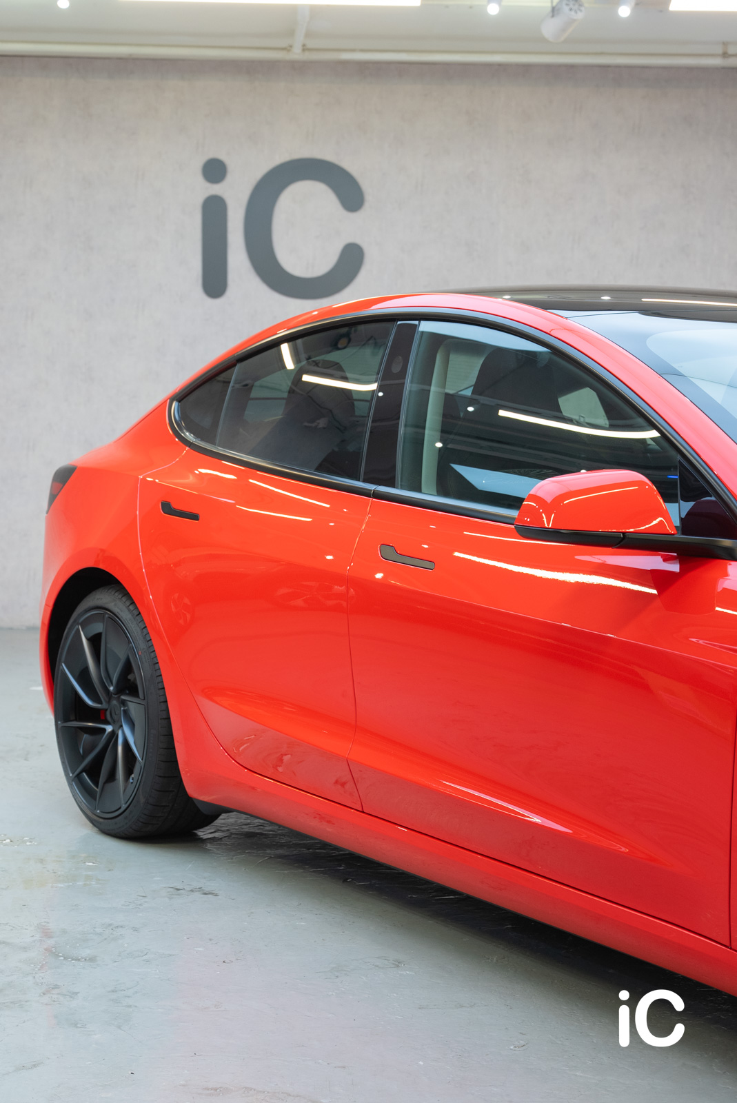 Tesla Model 3 轉色 PPF 施工作品