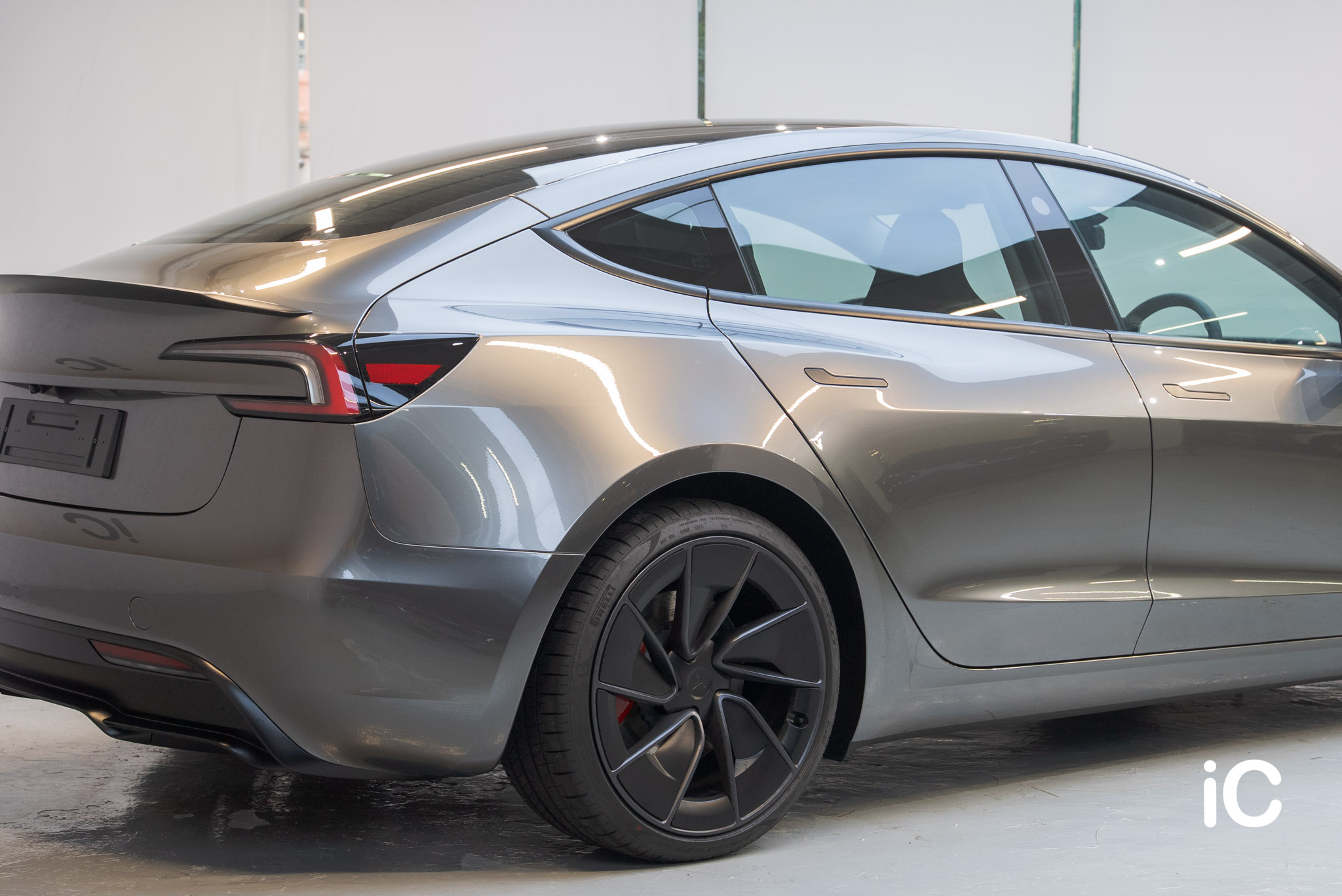 Tesla Model 3 轉色 PPF 施工作品