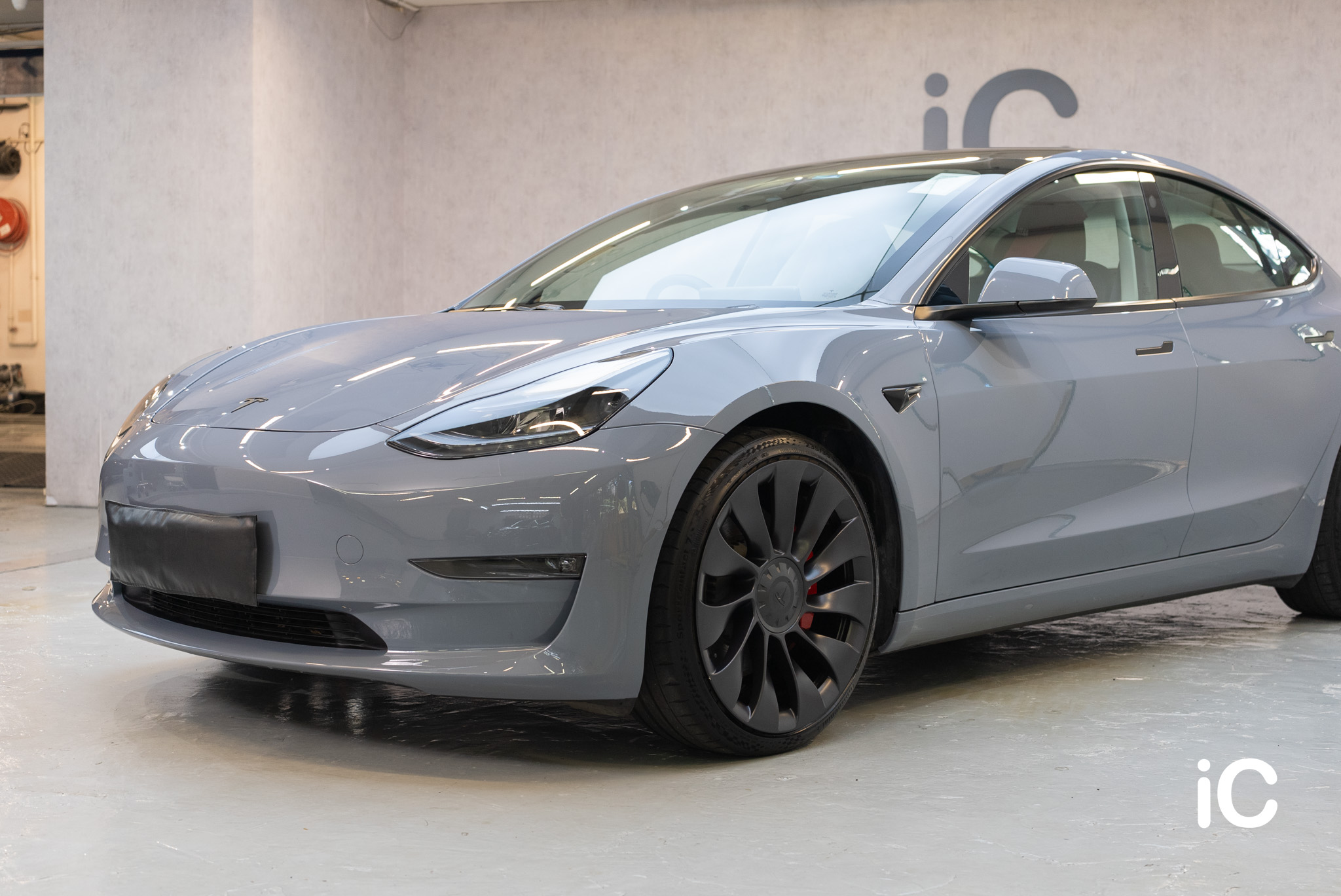 Tesla Model 3 轉色 PPF 施工作品