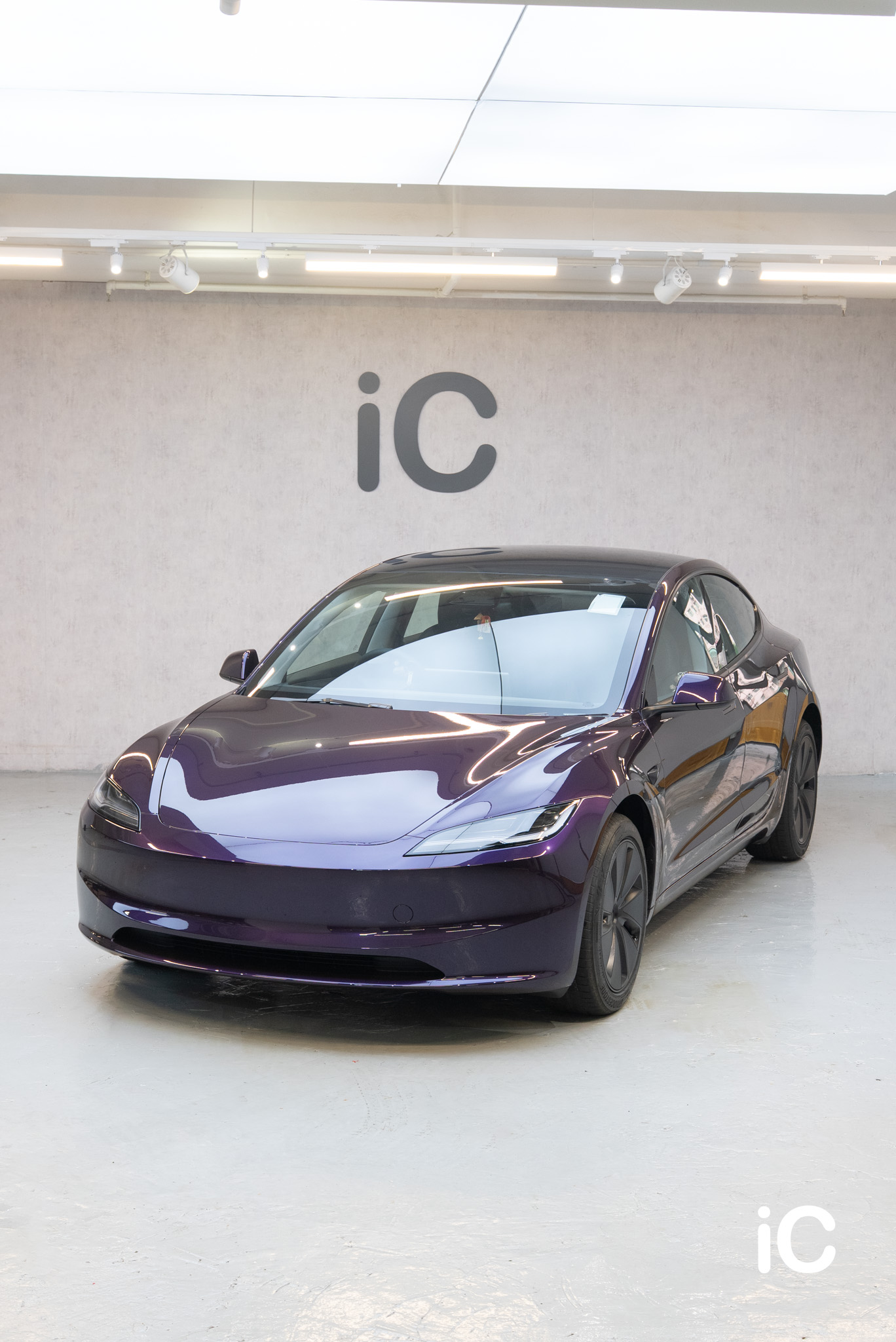 Tesla Model 3 轉色 PPF 施工作品