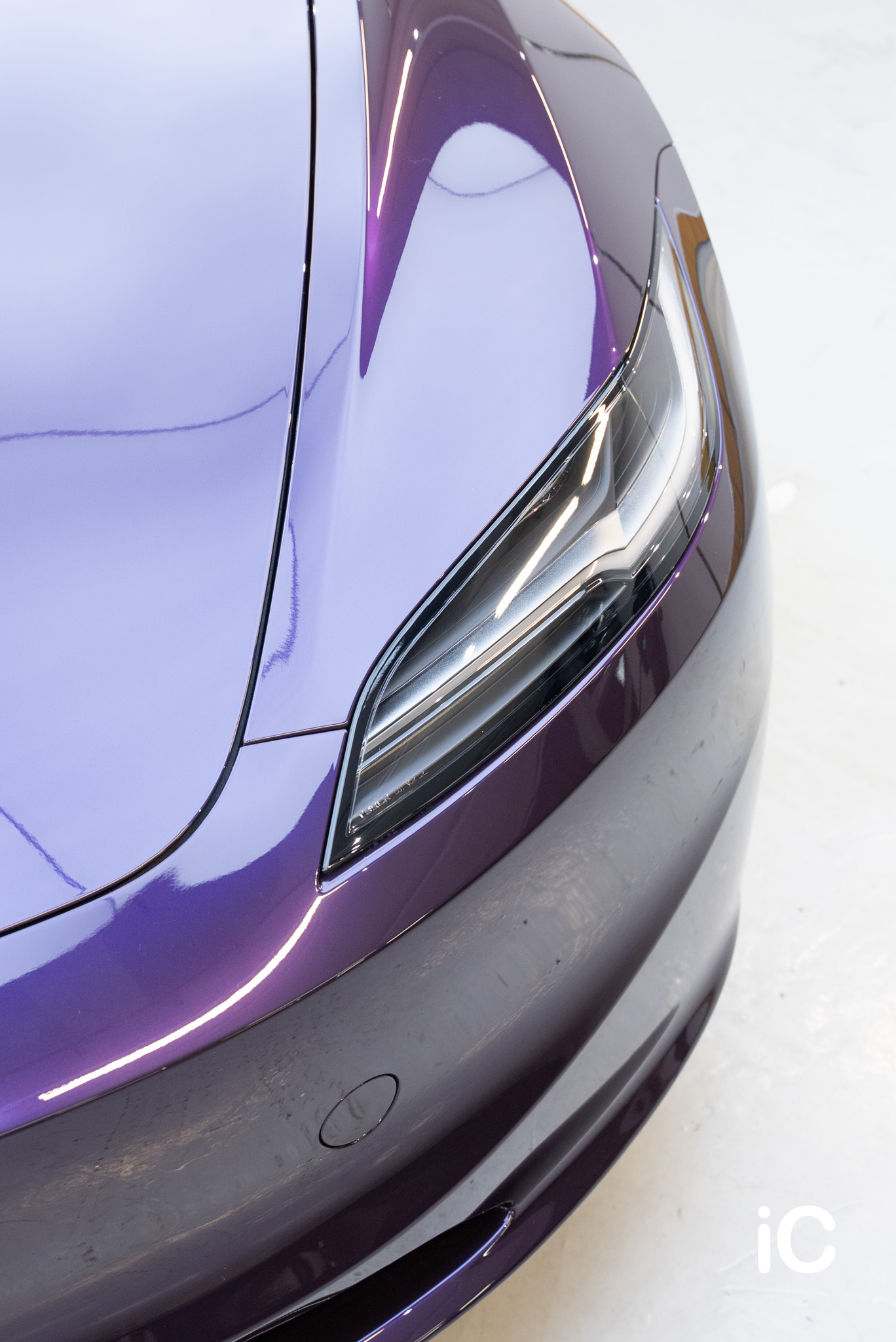 Tesla Model 3 轉色 PPF 施工作品