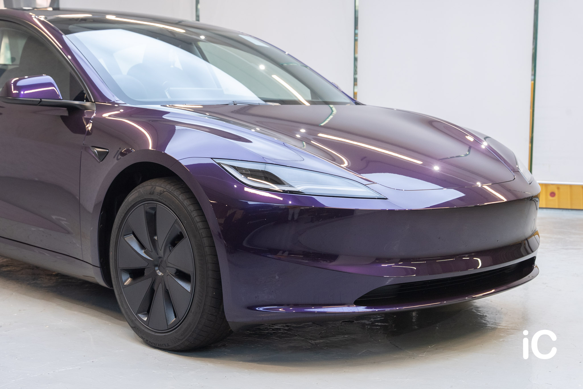 Tesla Model 3 轉色 PPF 施工作品