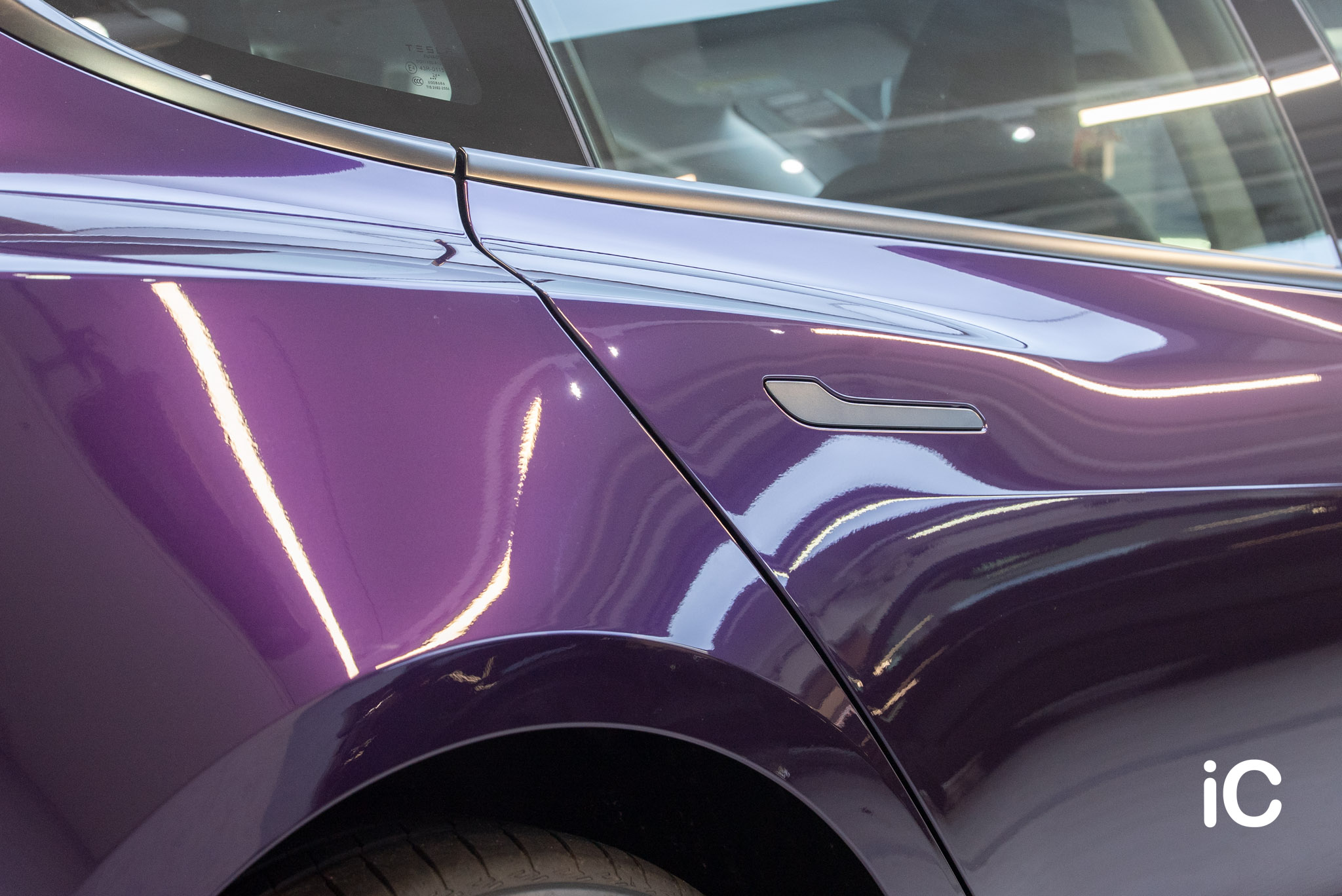 Tesla Model 3 轉色 PPF 施工作品