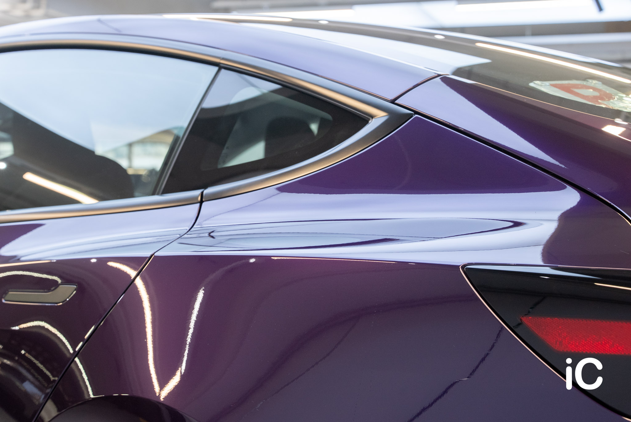 Tesla Model 3 轉色 PPF 施工作品