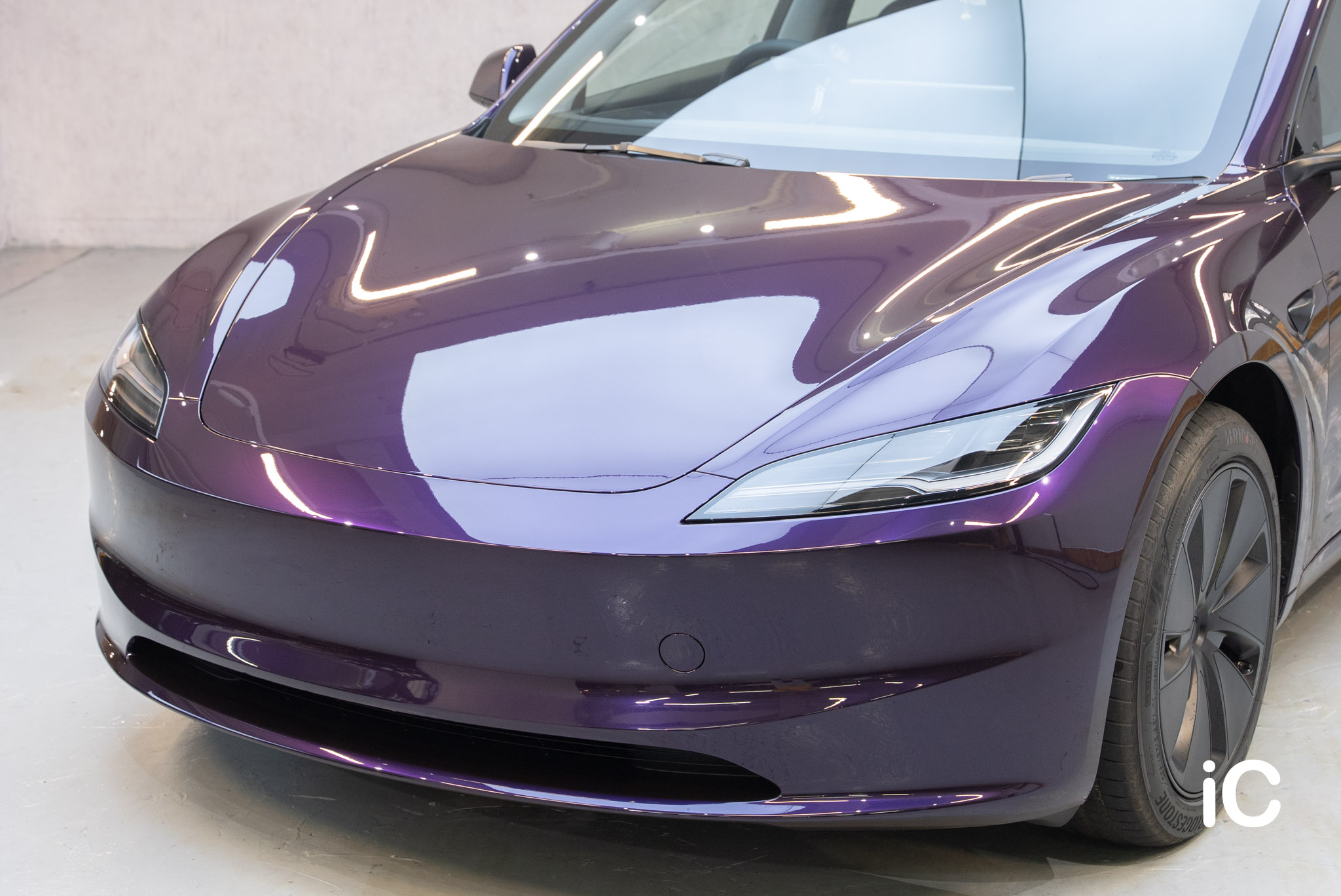Tesla Model 3 轉色 PPF 施工作品