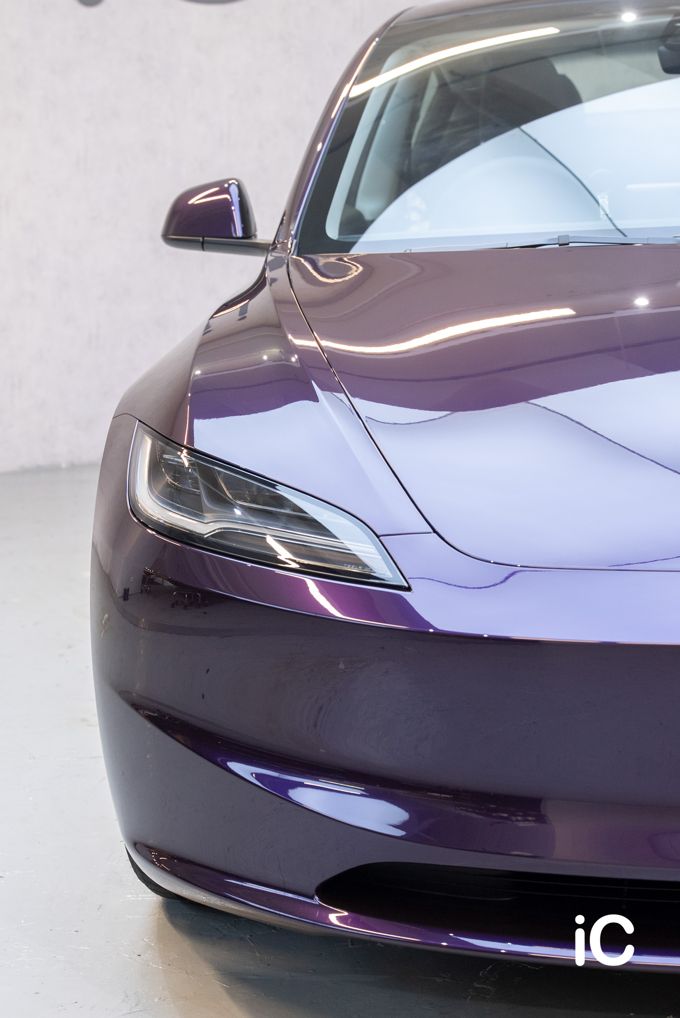 Tesla Model 3 轉色 PPF 施工作品