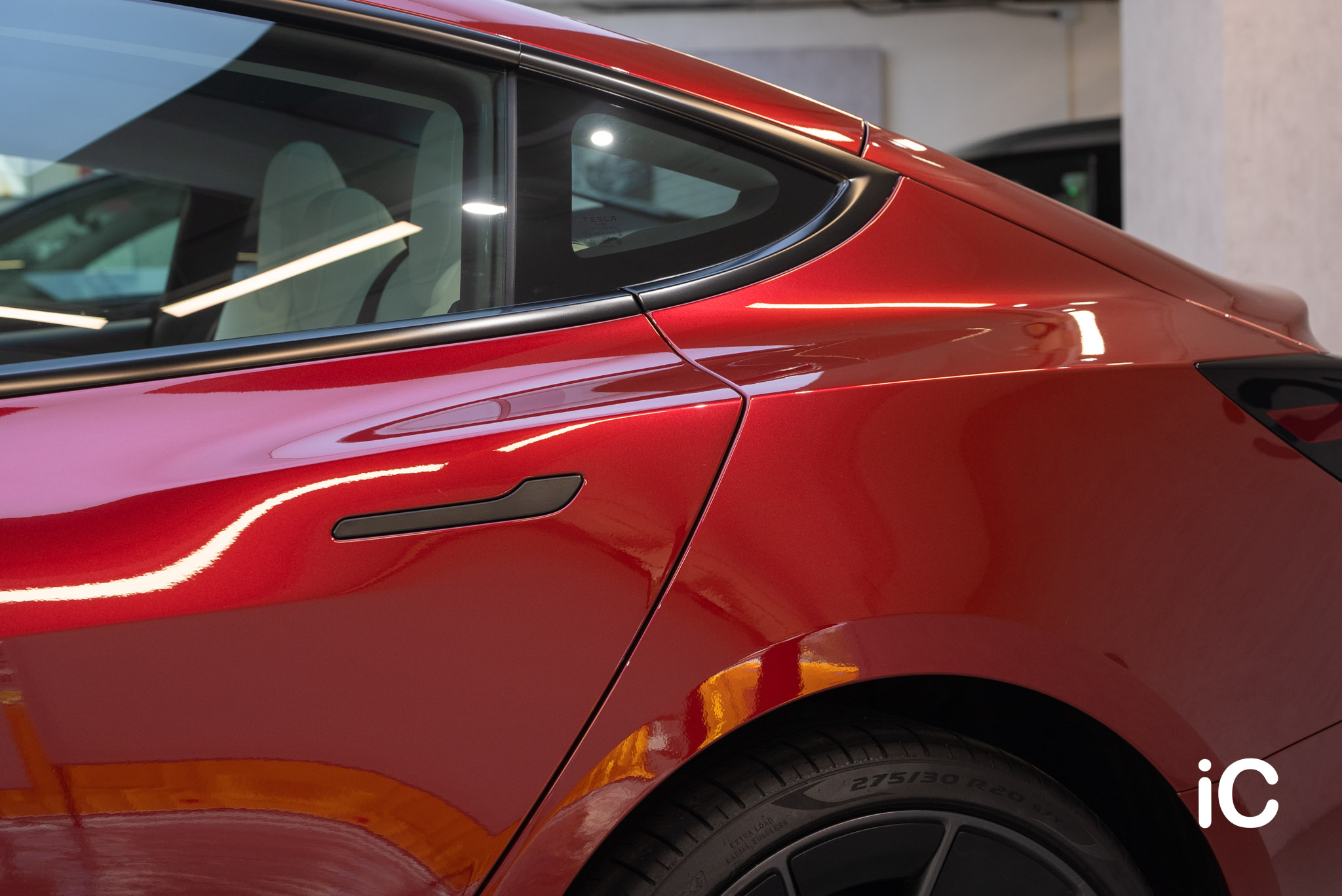 Tesla Model 3 轉色 PPF 施工作品