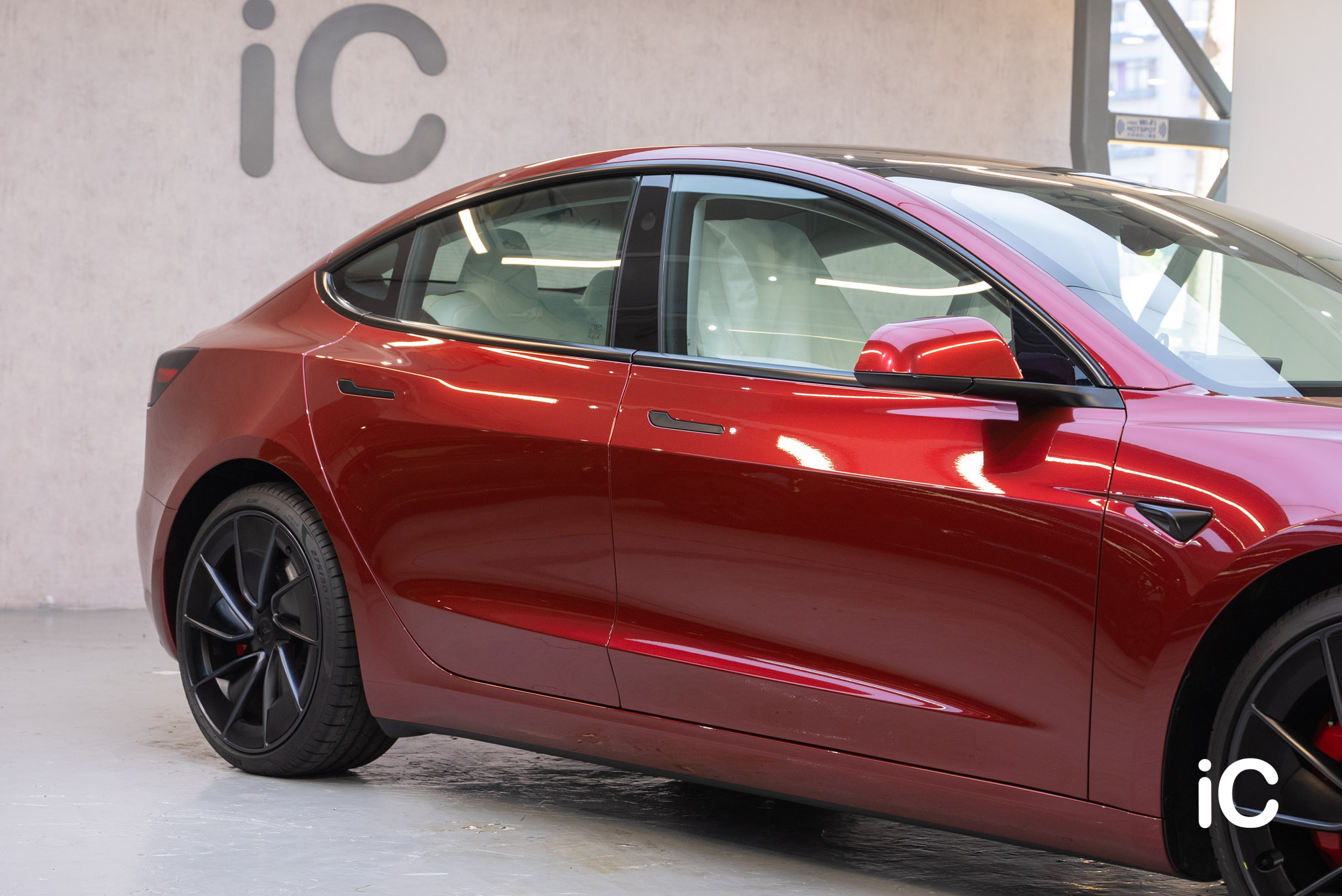 Tesla Model 3 轉色 PPF 施工作品