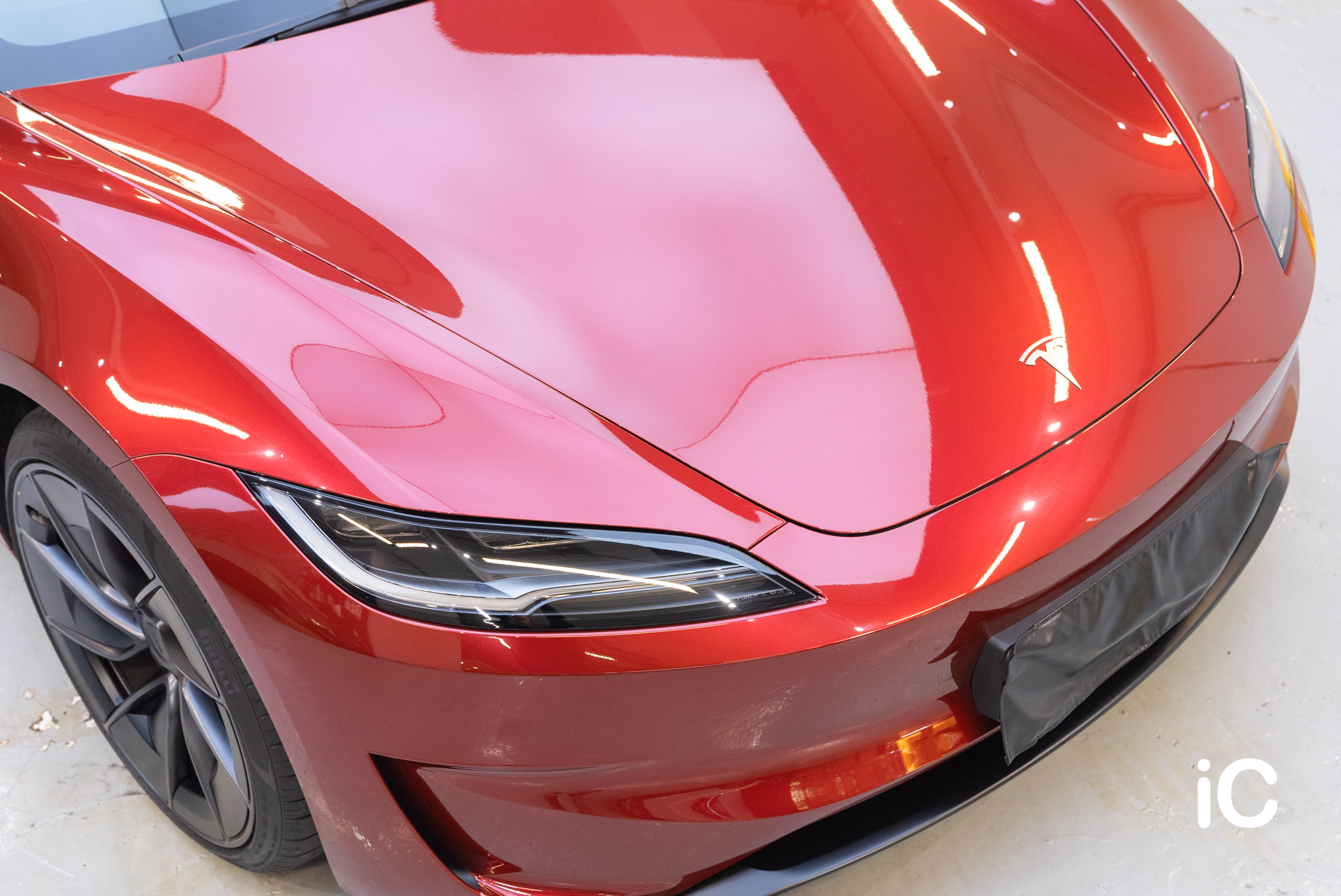 Tesla Model 3 轉色 PPF 施工作品