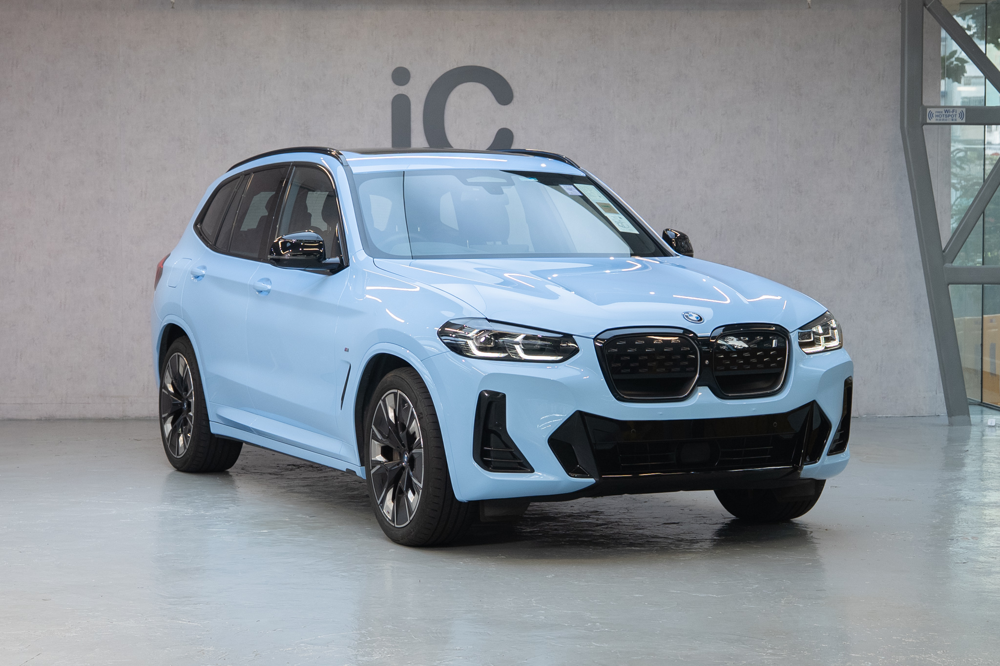 BMW iX3 (M Sport Edition) 轉色 PPF 施工作品