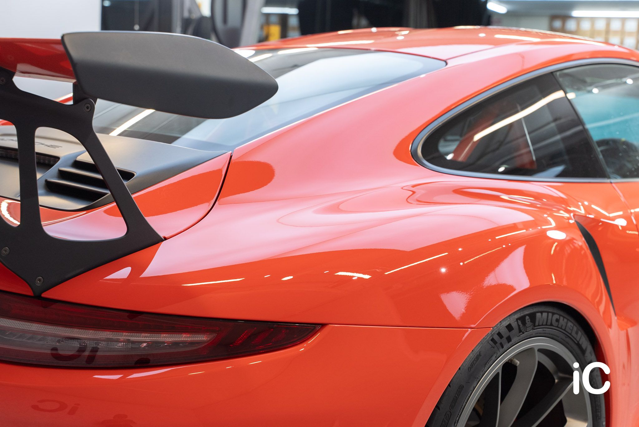 Porsche 911 透明 PPF 施工作品