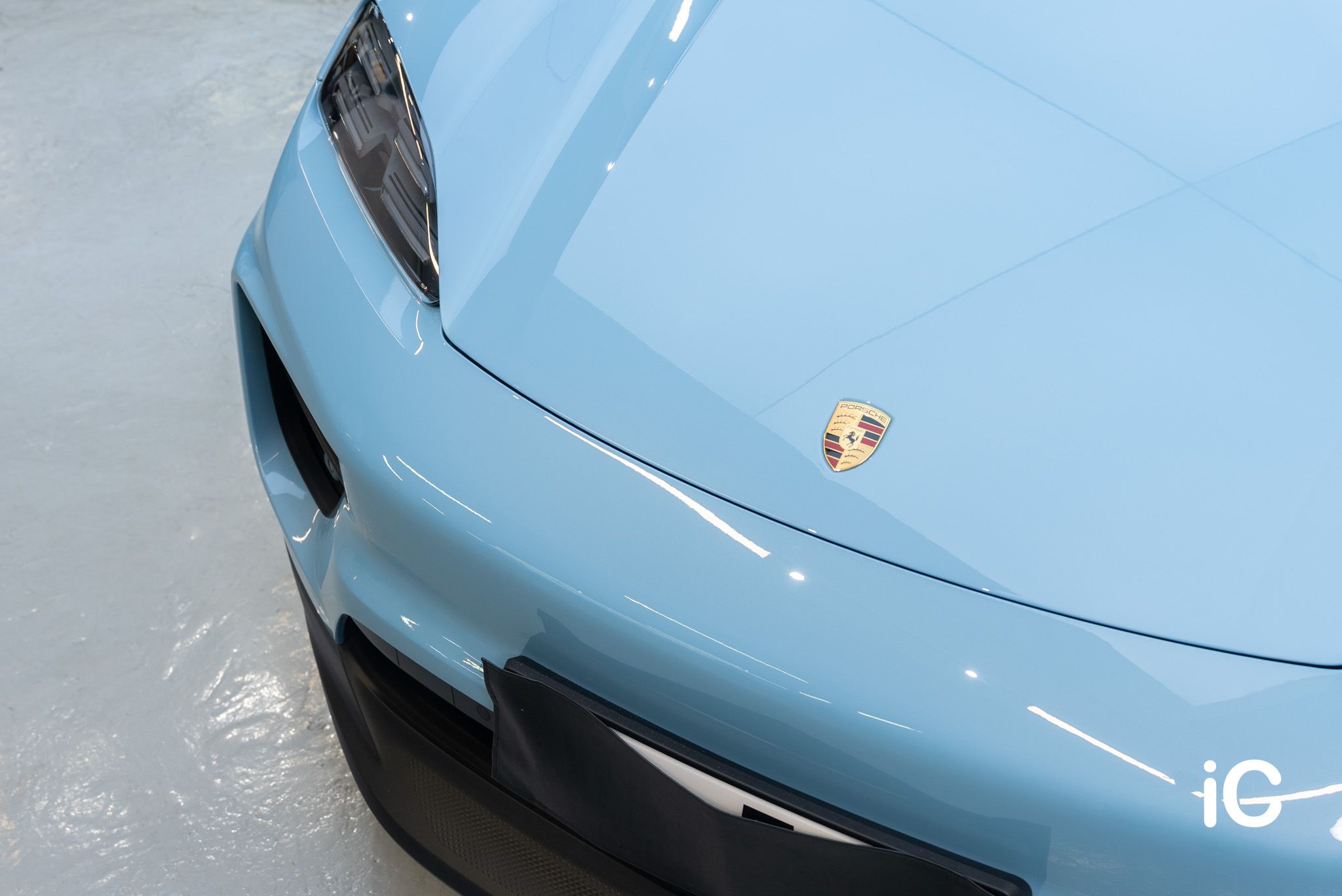 Porsche Macan EV 透明 PPF 施工作品