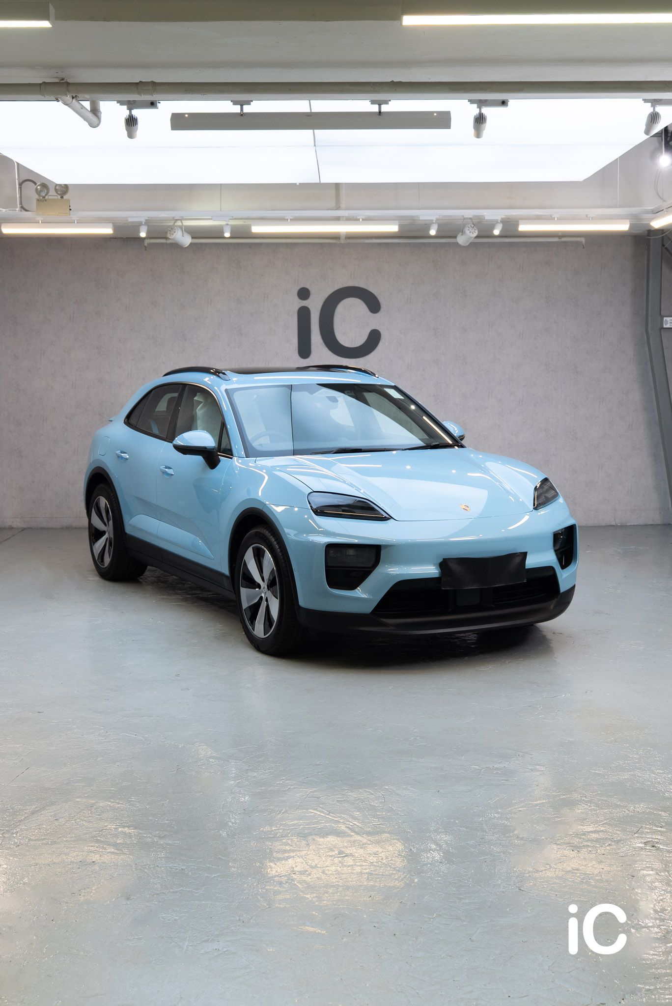 Porsche Macan EV 透明 PPF 施工作品