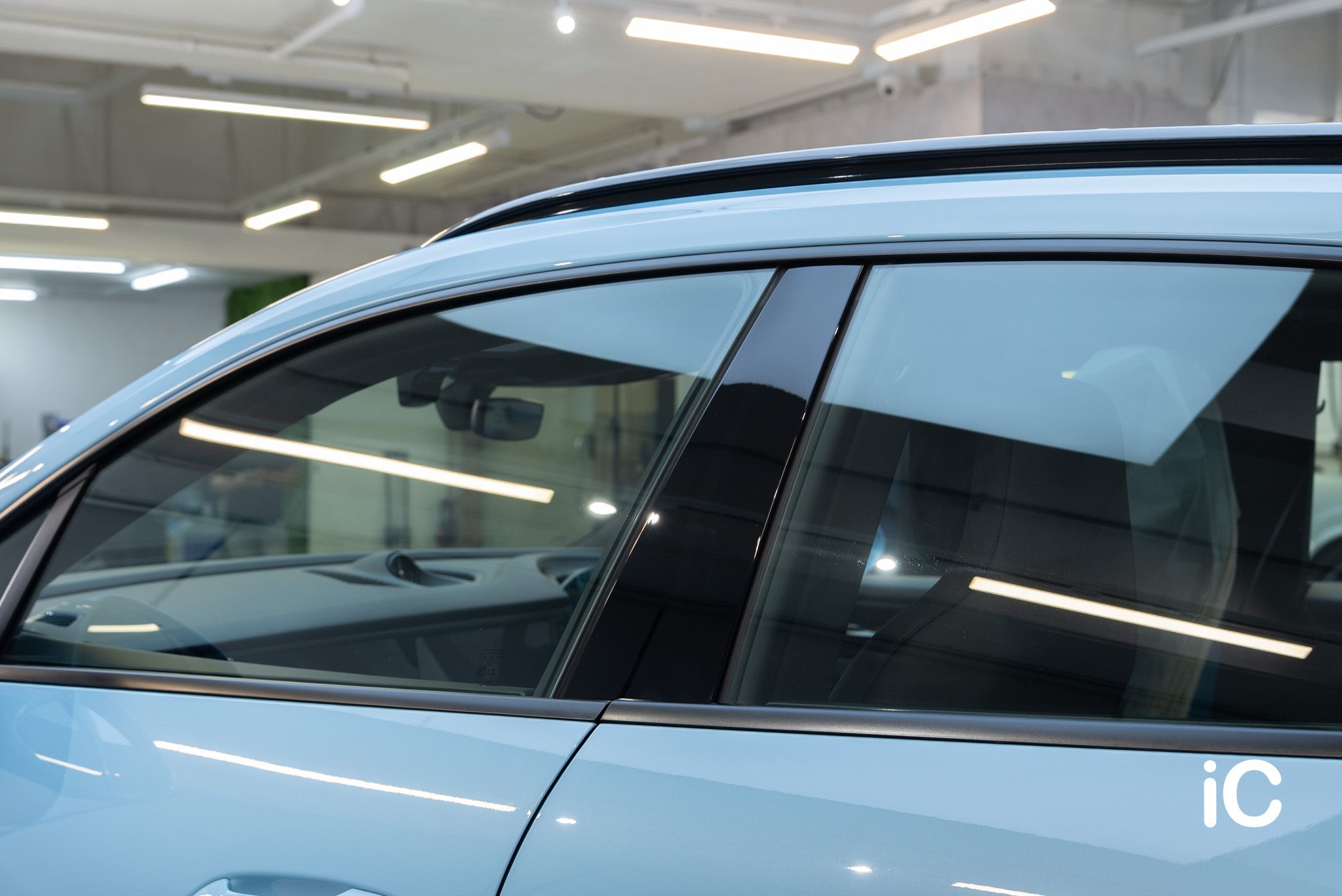 Porsche Macan EV 透明 PPF 施工作品