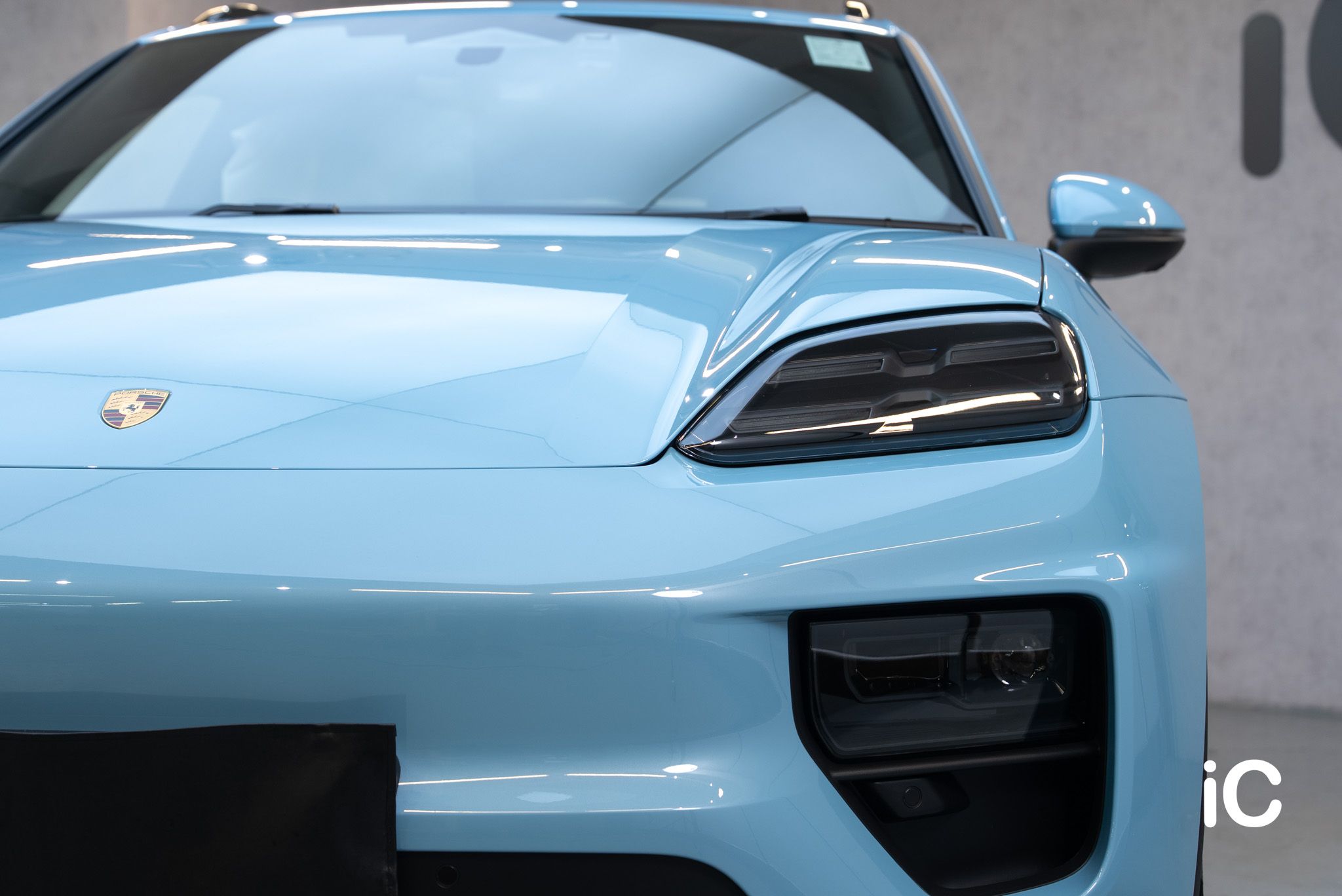 Porsche Macan EV 透明 PPF 施工作品