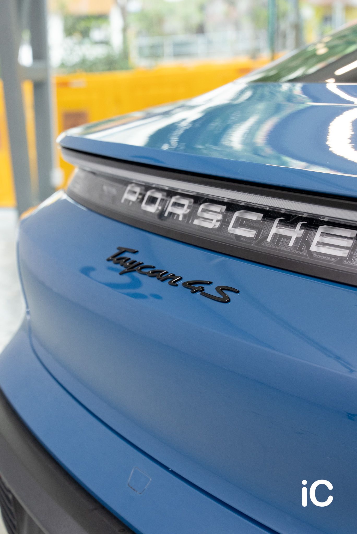 Porsche Taycan 4S 透明 PPF 施工作品