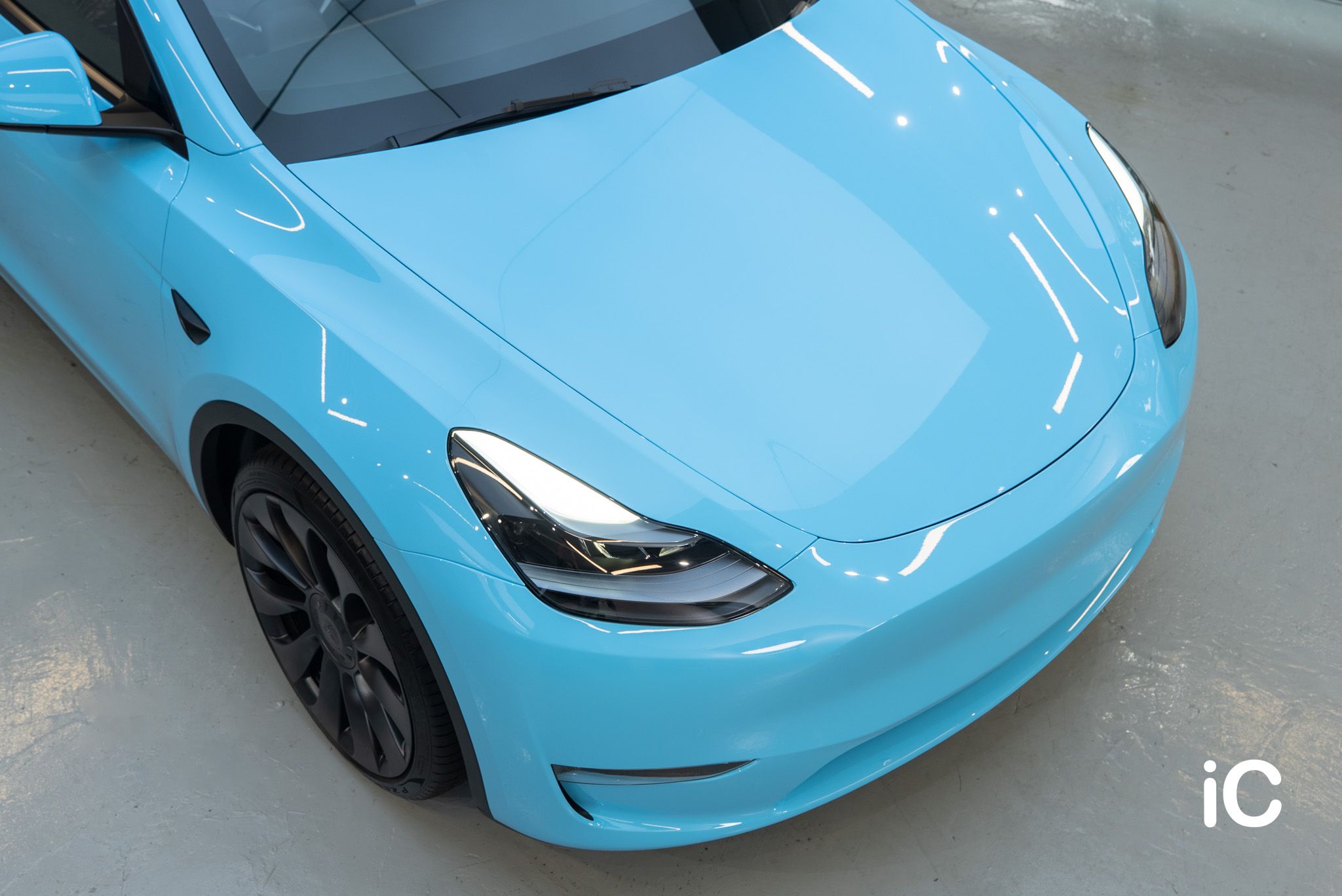 Tesla Model Y 轉色 PPF 施工作品