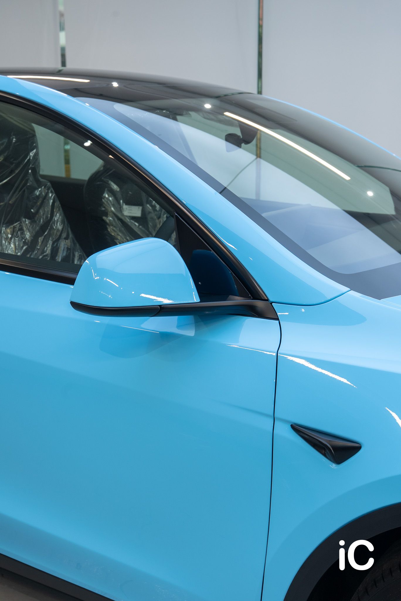 Tesla Model Y 轉色 PPF 施工作品