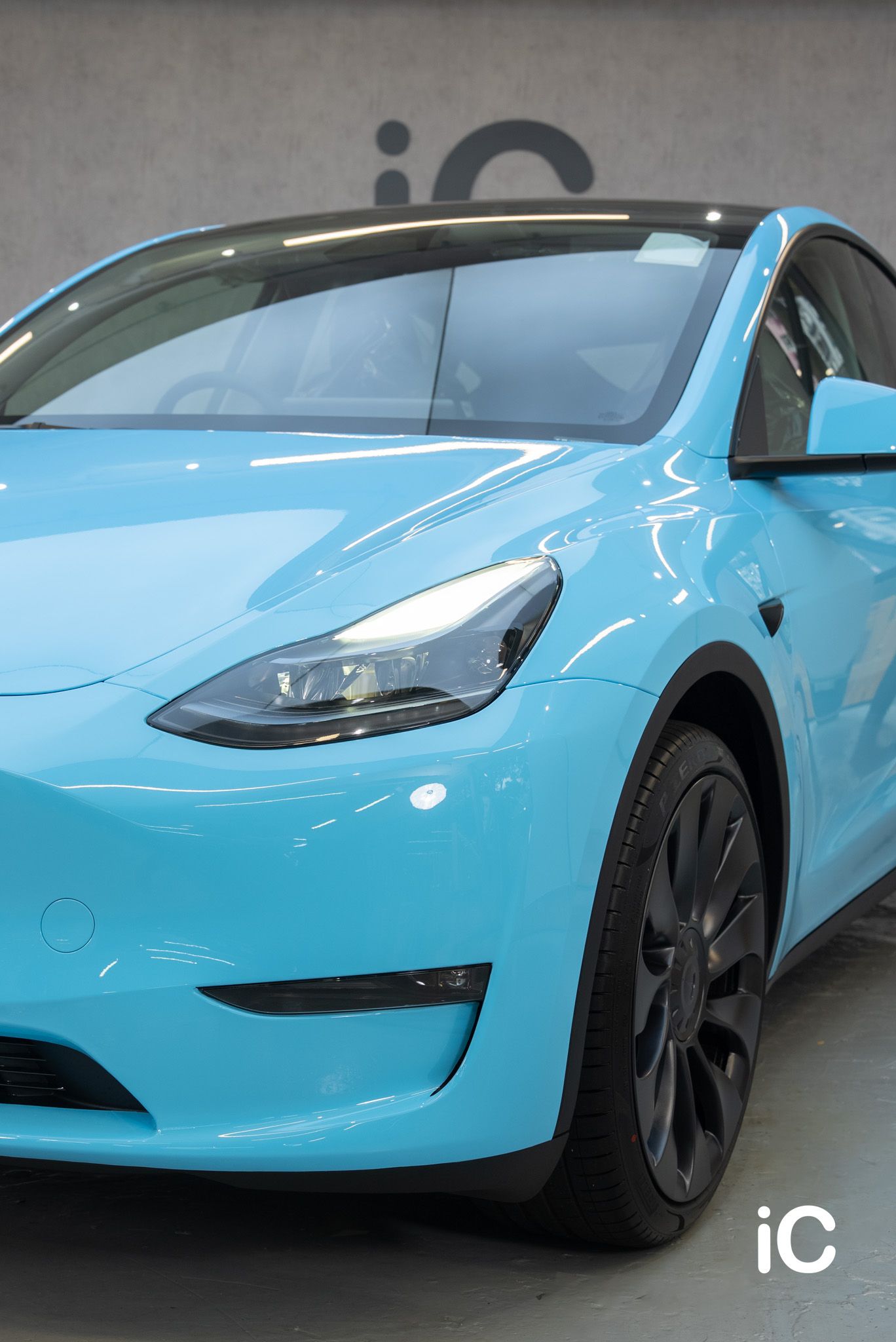 Tesla Model Y 轉色 PPF 施工作品