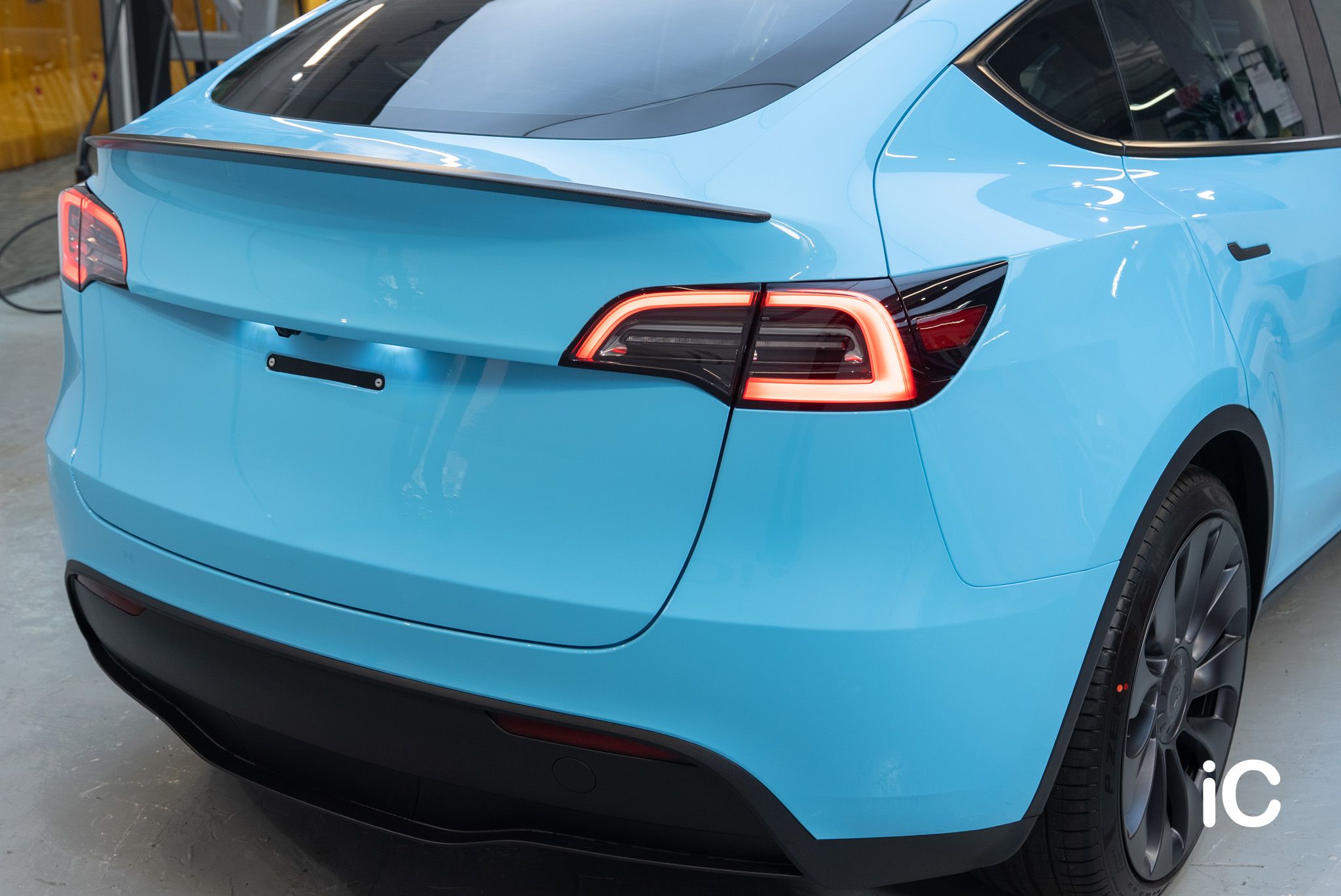Tesla Model Y 轉色 PPF 施工作品