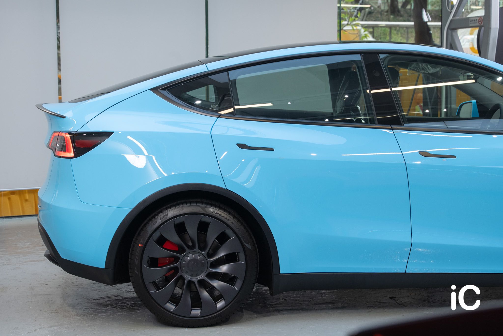 Tesla Model Y 轉色 PPF 施工作品
