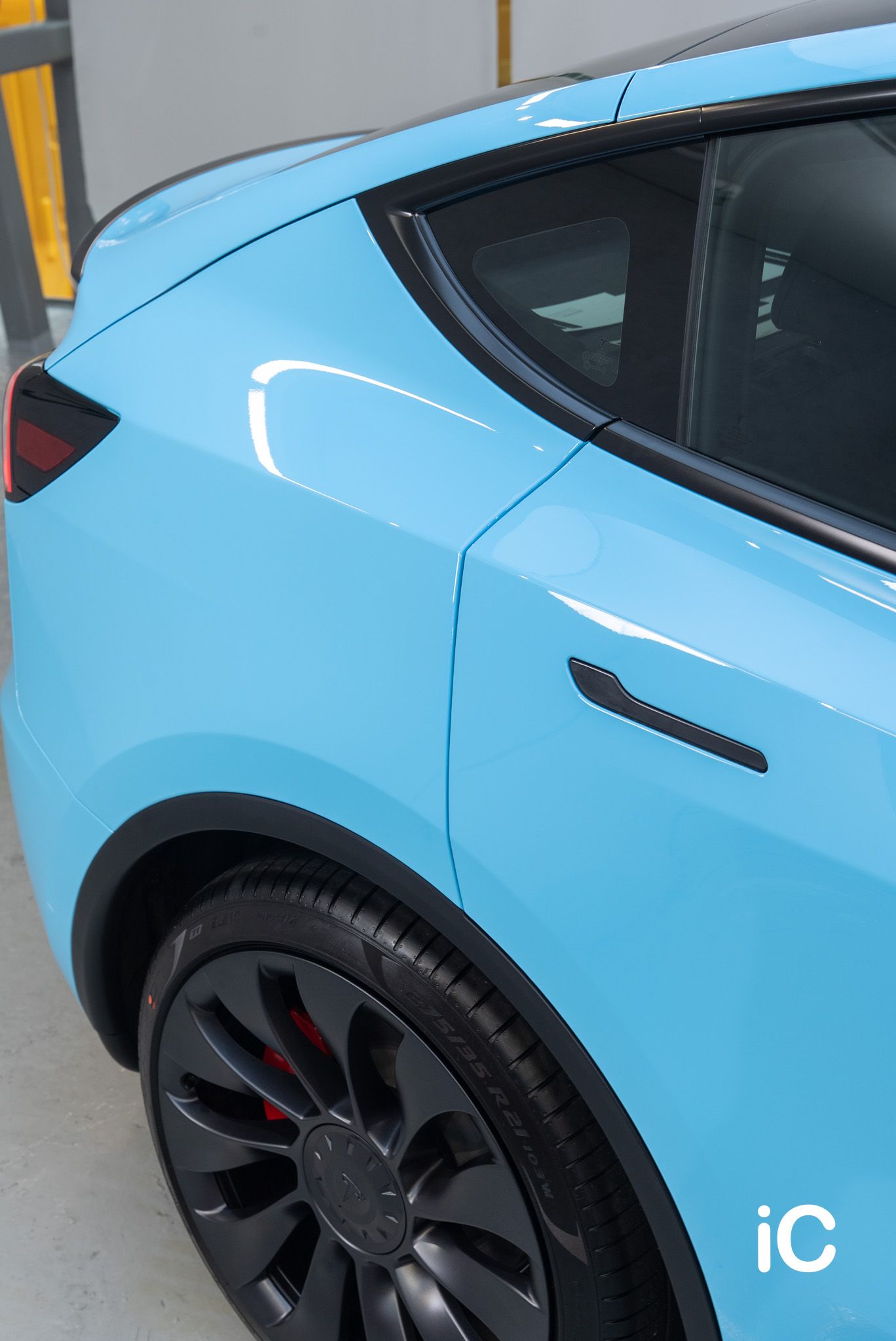 Tesla Model Y 轉色 PPF 施工作品