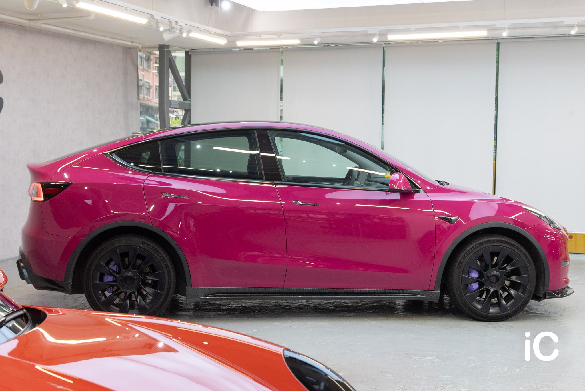 Tesla Model Y 轉色 PPF 施工作品