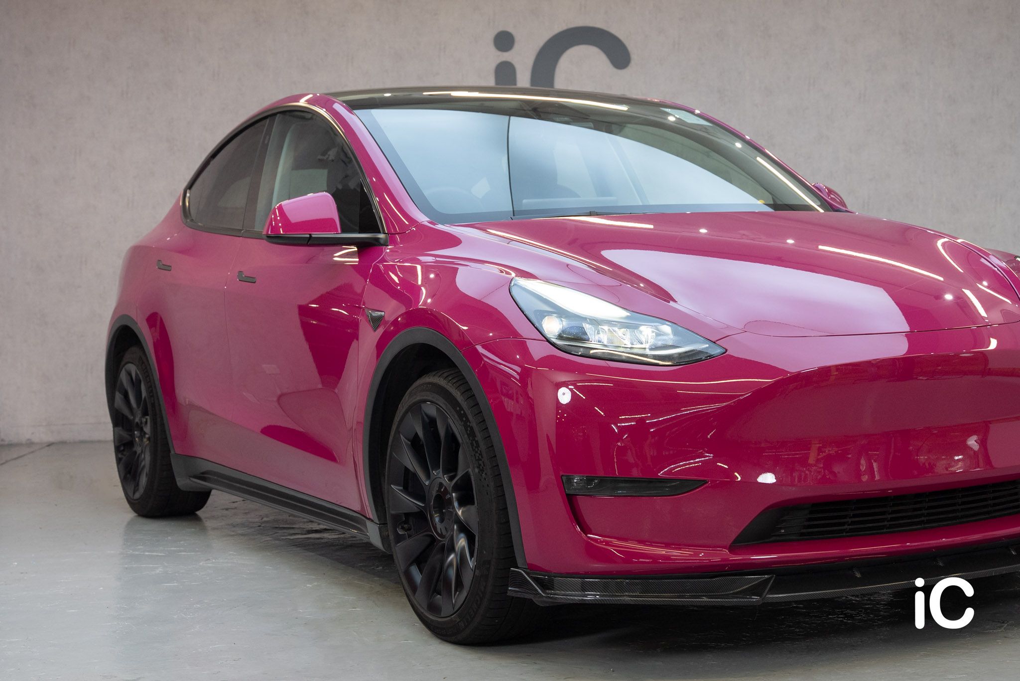 Tesla Model Y 轉色 PPF 施工作品