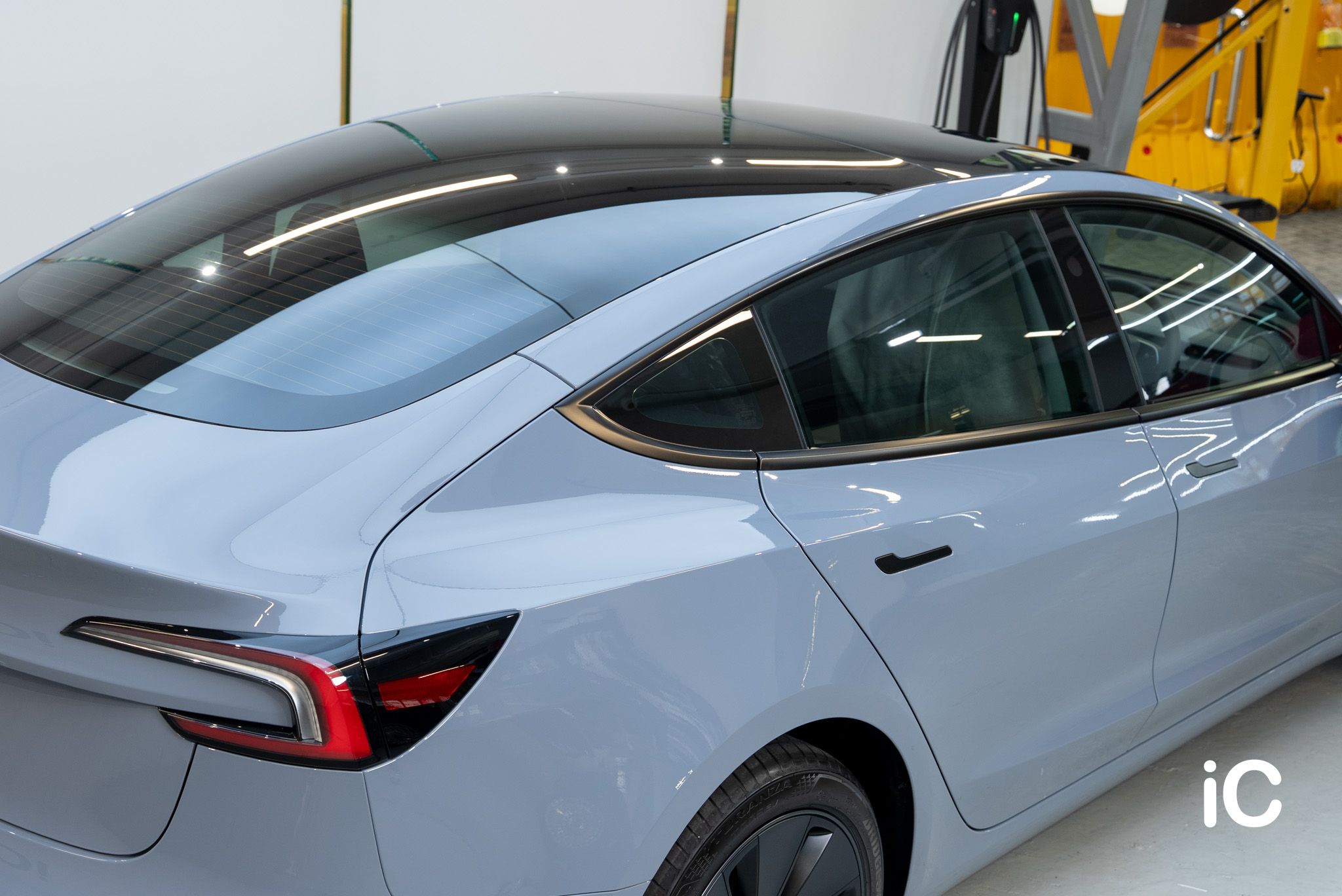 Tesla Model 3 轉色 PPF 施工作品